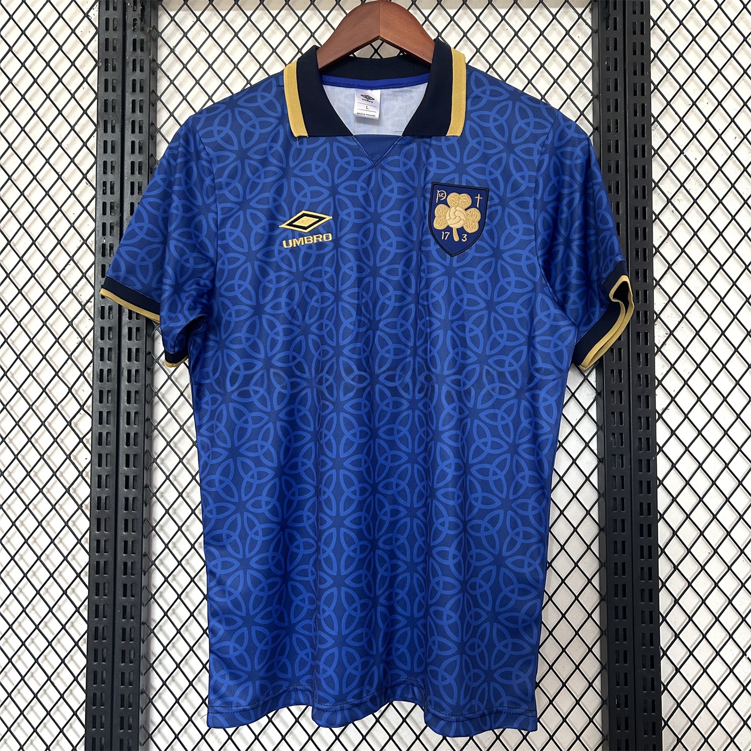 Ireland 2025 St. Patrick's Day Blue Jersey - Fans Version - UnitedFutballJersey