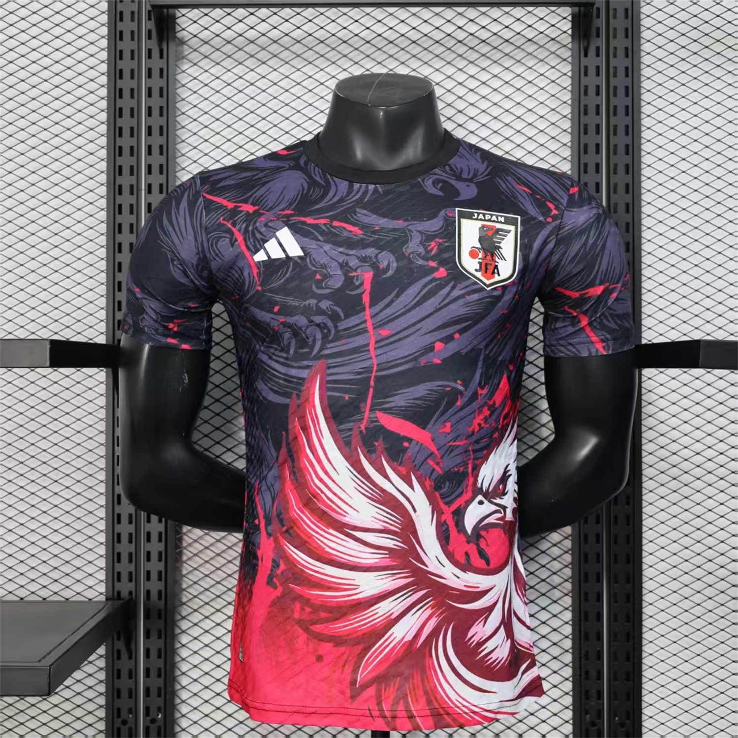 Japan 25-26 Firebird Special Edition Black Jersey - Player Version - UnitedFutballJersey
