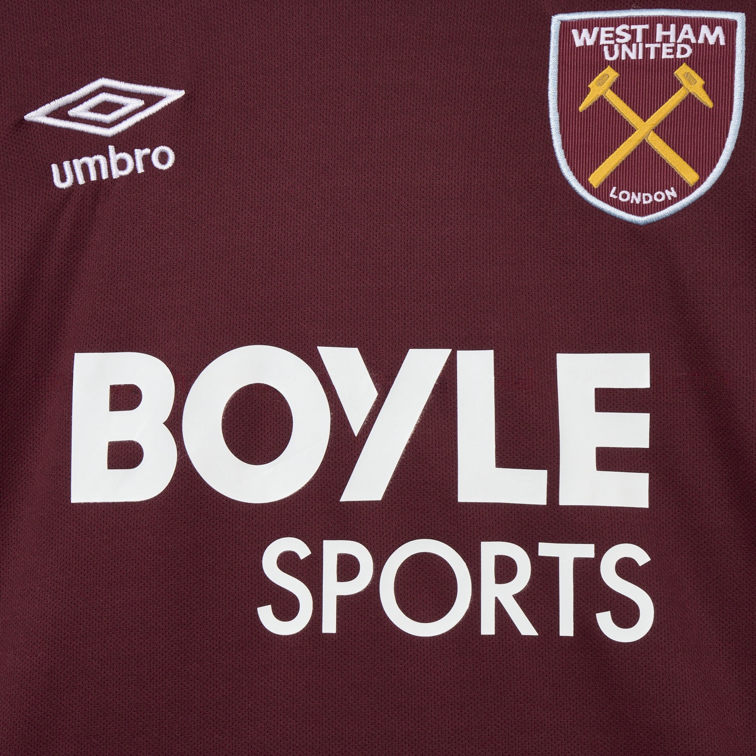 West Ham United 25-26 Home Jersey - Fans Version - UnitedFutballJersey