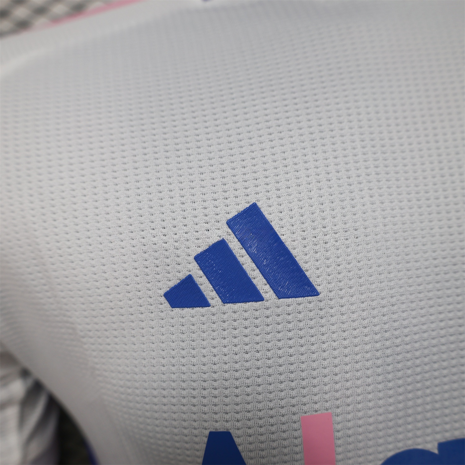 Algeria 25-26 Pink Mountains Silhouette White Jersey - Player Version - UnitedFutballJersey