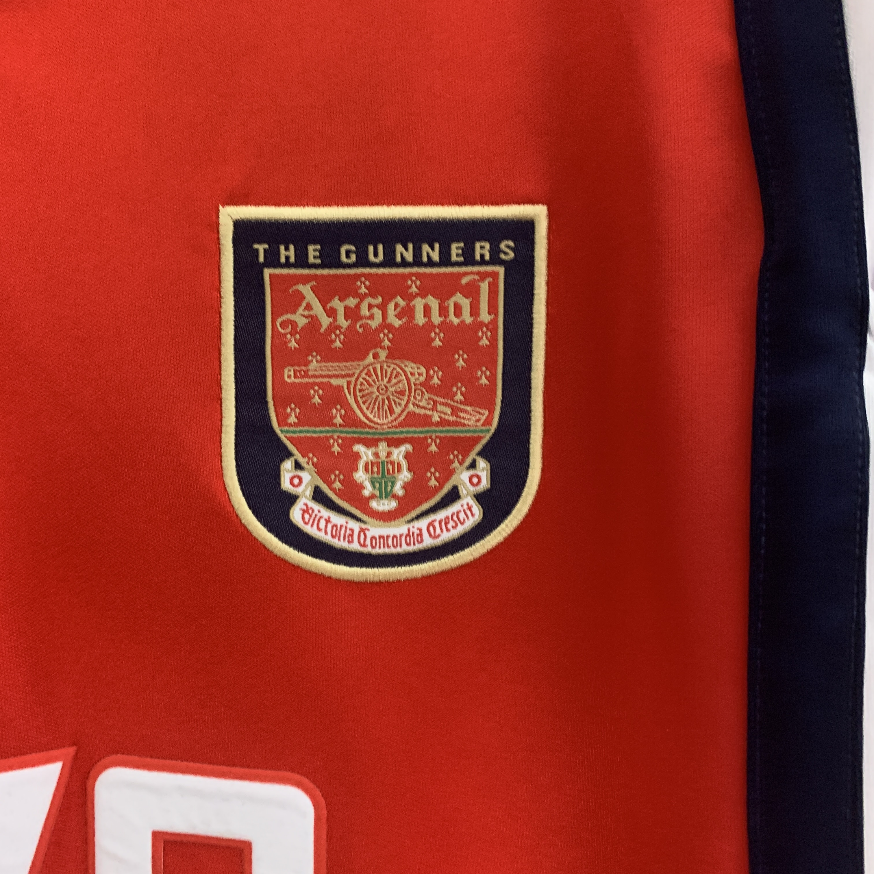 Arsenal Retro 98-99 Home Long Sleeve Jersey - UnitedFutballJersey