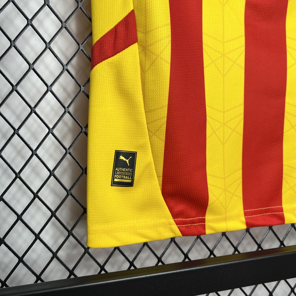 RC Lens 24-25 Home Stadium Kids Kit - UnitedFutballJersey