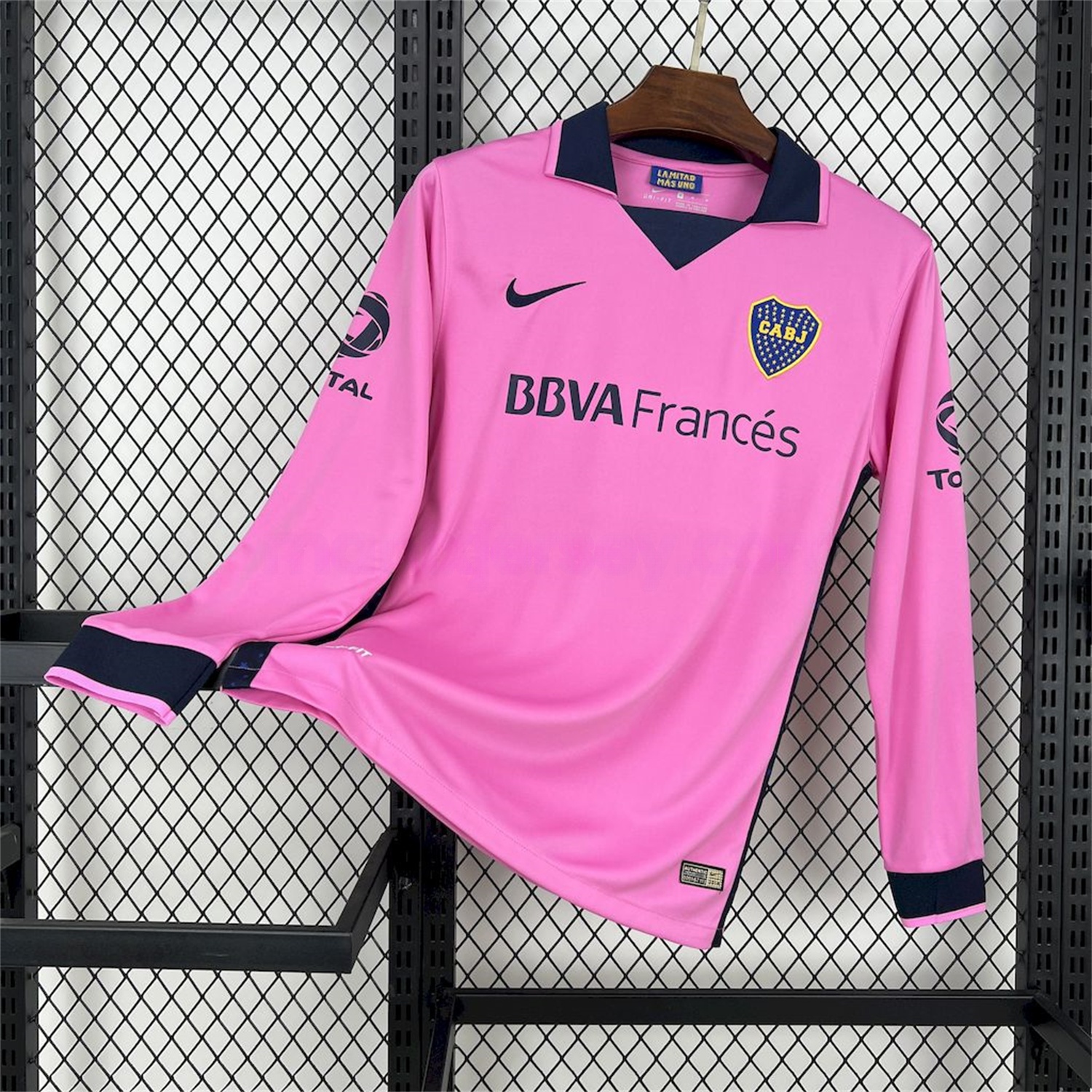 Retro Boca Juniors 2013-14 Away Long Sleeves Jersey - UnitedFutballJersey