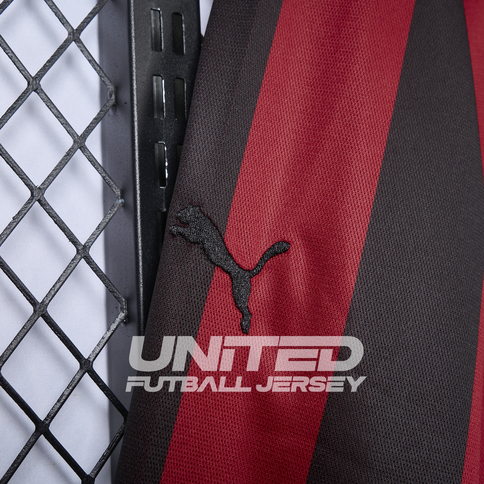 AC Milan 24-25 125th Anniversary Long Sleeves Red Jersey - Fans Version - UnitedFutballJersey