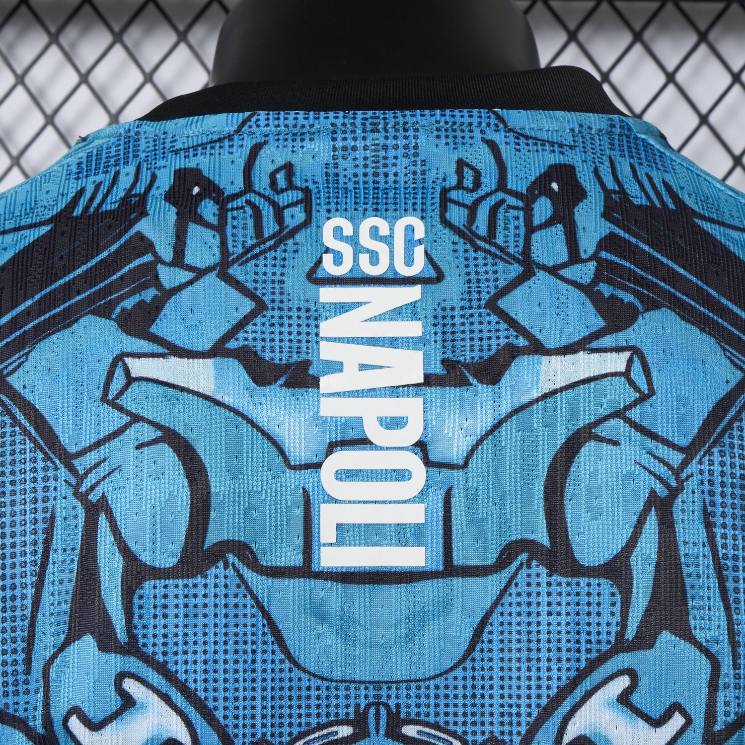 Napoli 25-26 Blue Mecha Training Jersey - Player Version - UnitedFutballJersey
