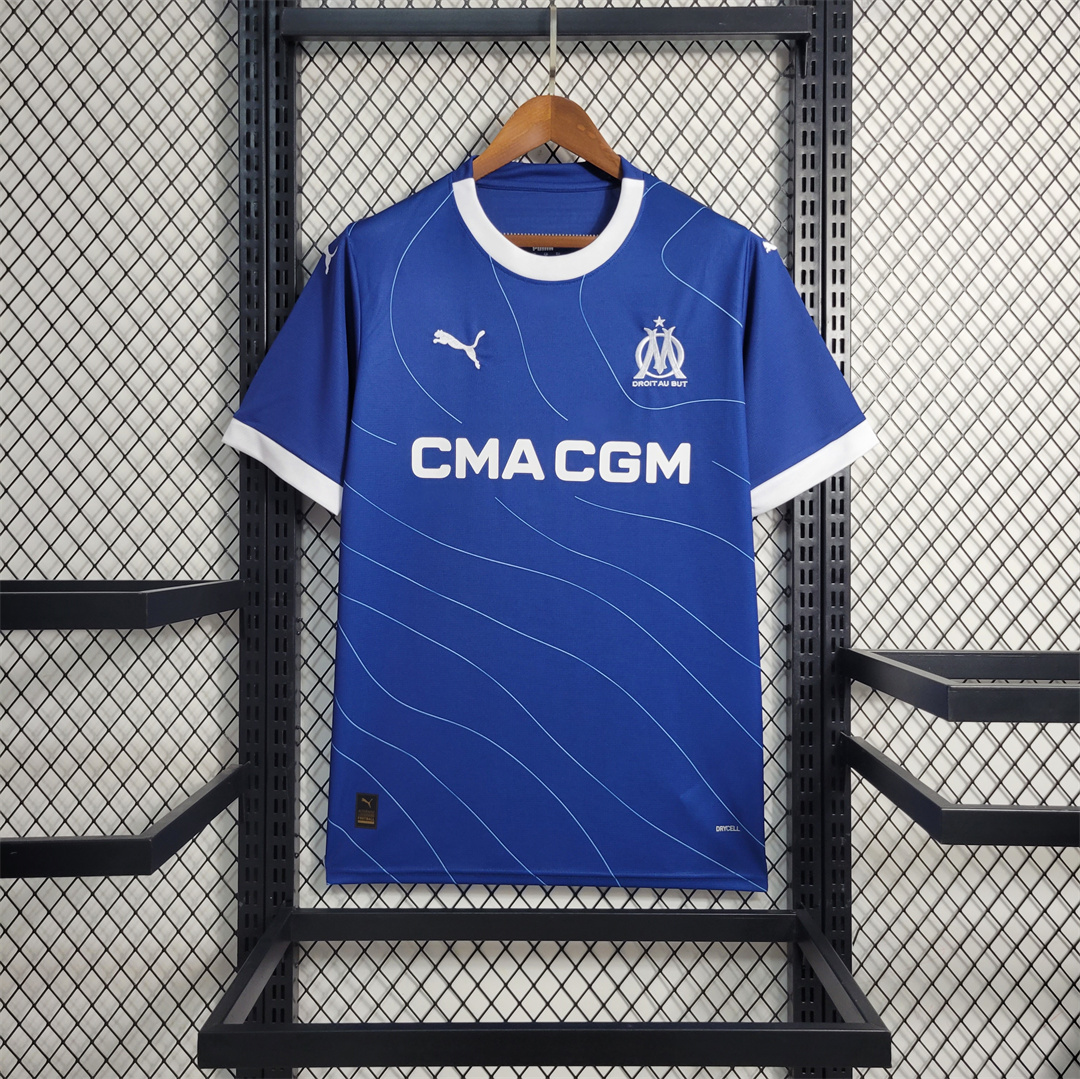 Marseille 23-24 Away Stadium Jersey - Fans Version - UnitedFutballJersey