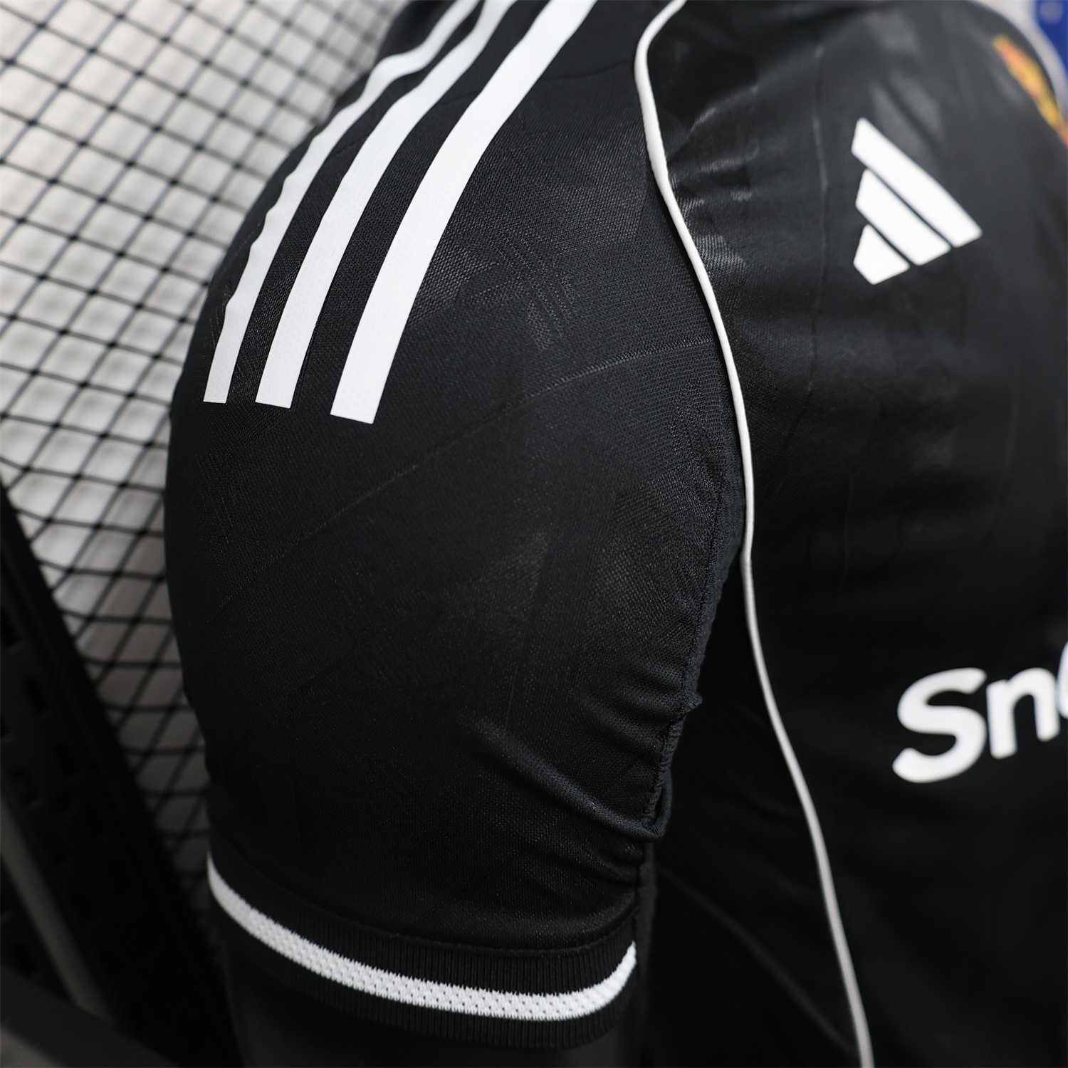 Manchester United 25-26 Black Training Jersey - Player Version - UnitedFutballJersey