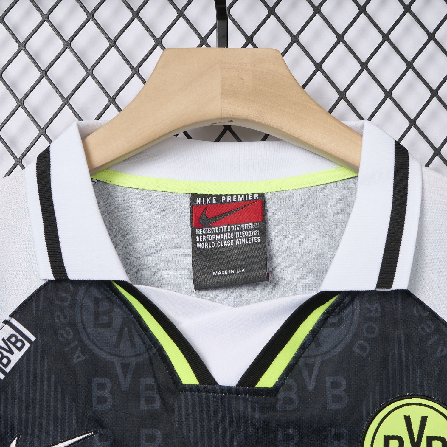 Retro Dortmund 1996-97 European Away Jersey - UnitedFutballJersey