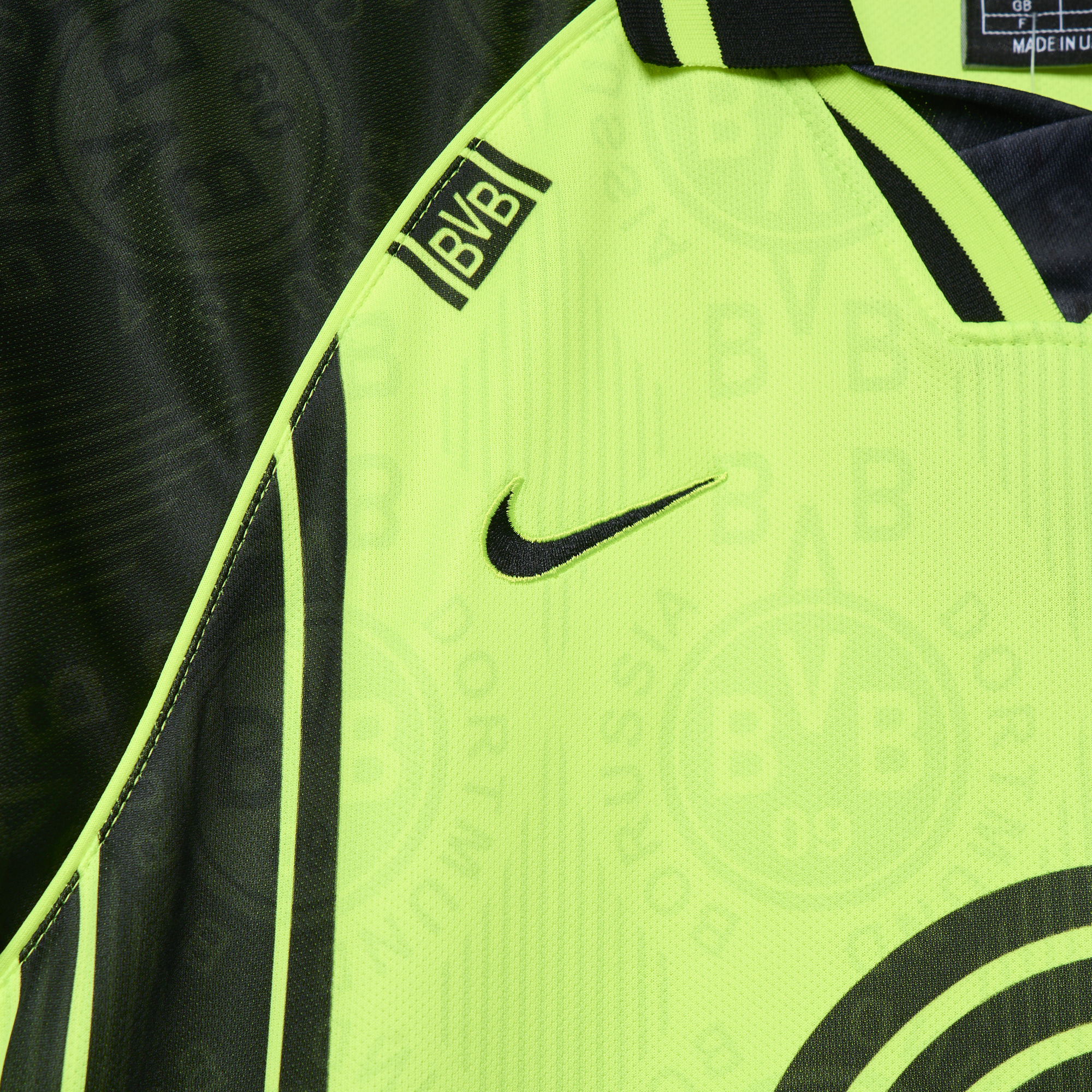 Retro Dortmund 1996-97 European Home Jersey - UnitedFutballJersey