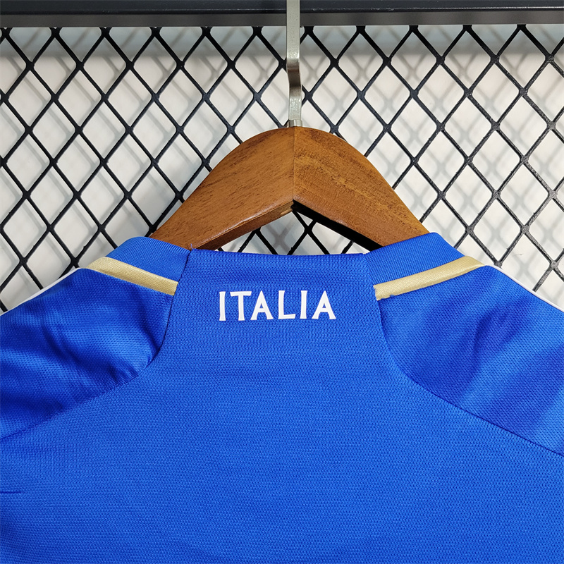 Italy 23-24 Home Jersey - Fans Version - UnitedFutballJersey