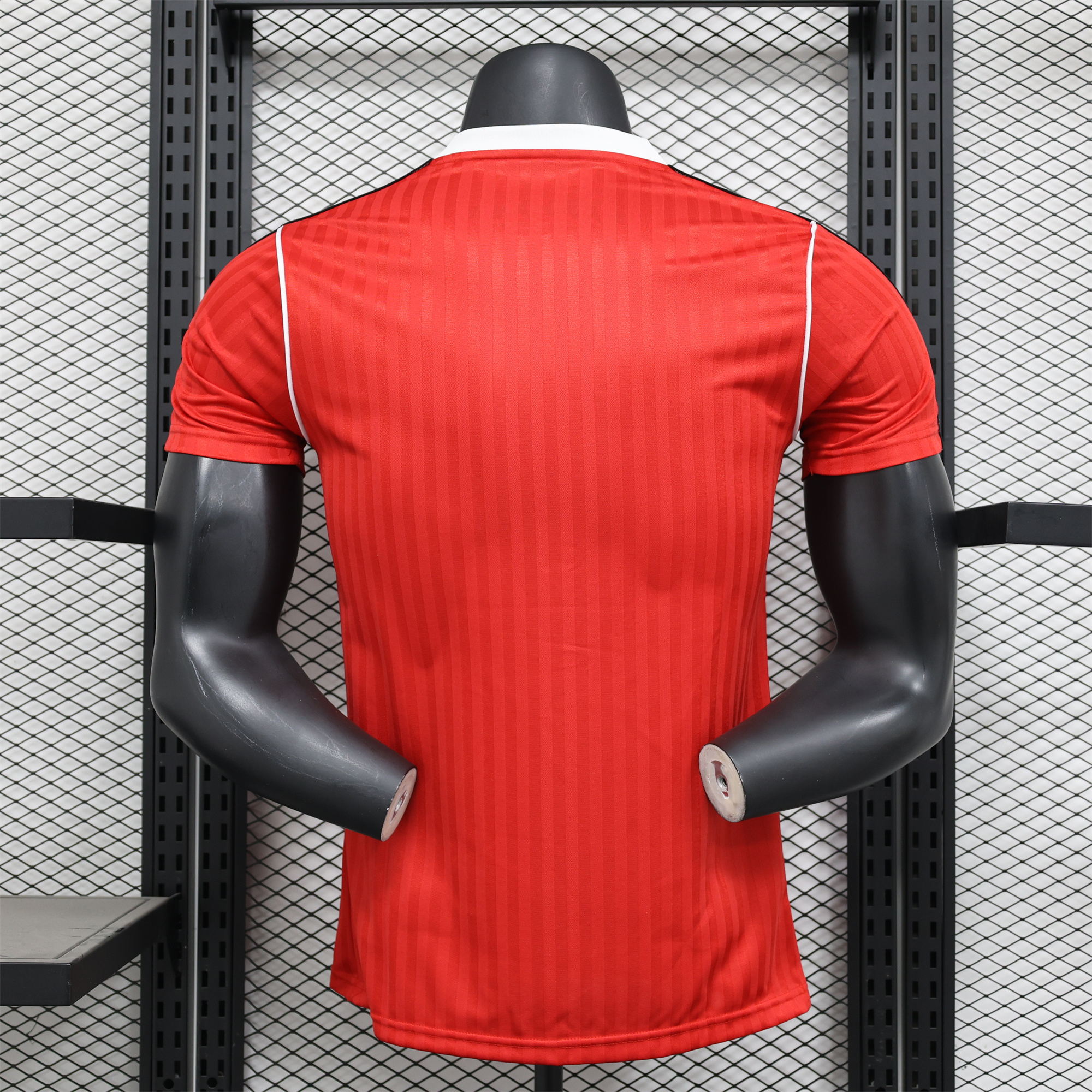 Manchester United 2025 Red Icon Retro Jersey - Player Version - UnitedFutballJersey