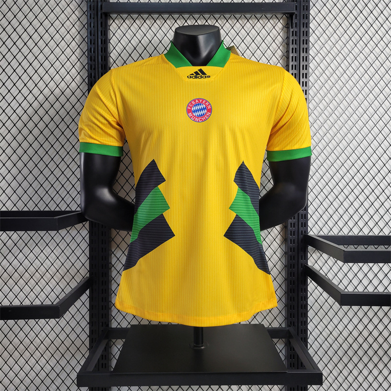 23/24 Bayern Munich Jersey Yellow Icon - Player Version - UnitedFutballJersey