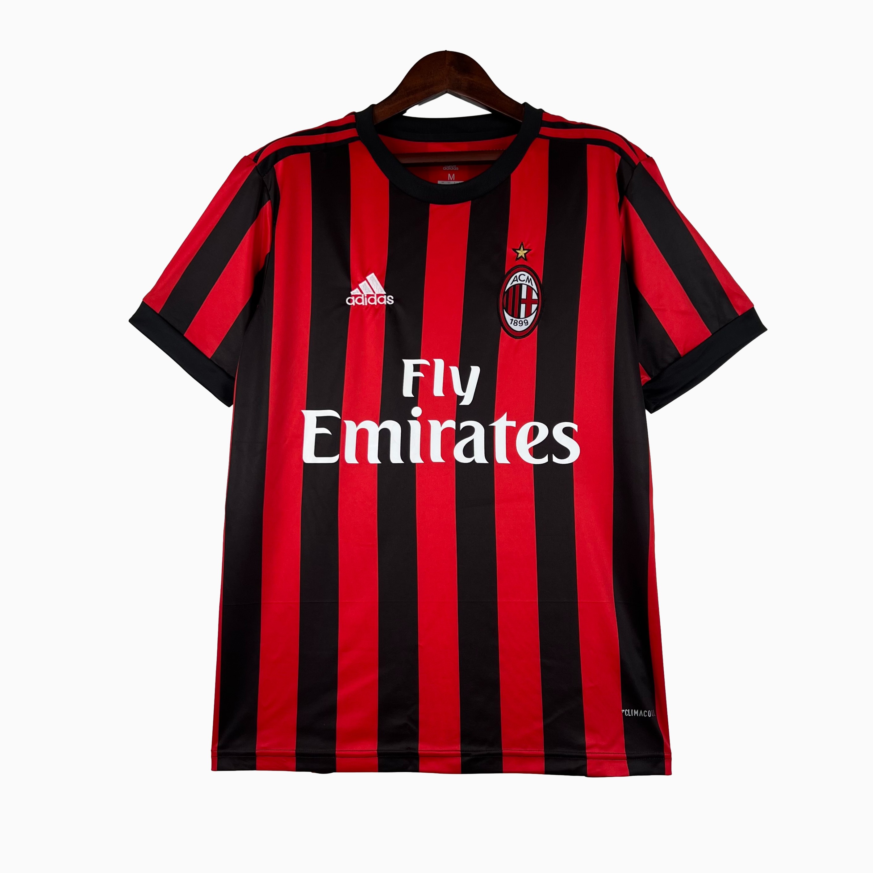 Retro AC Milan 2017-18 Home Stadium Jersey - UnitedFutballJersey