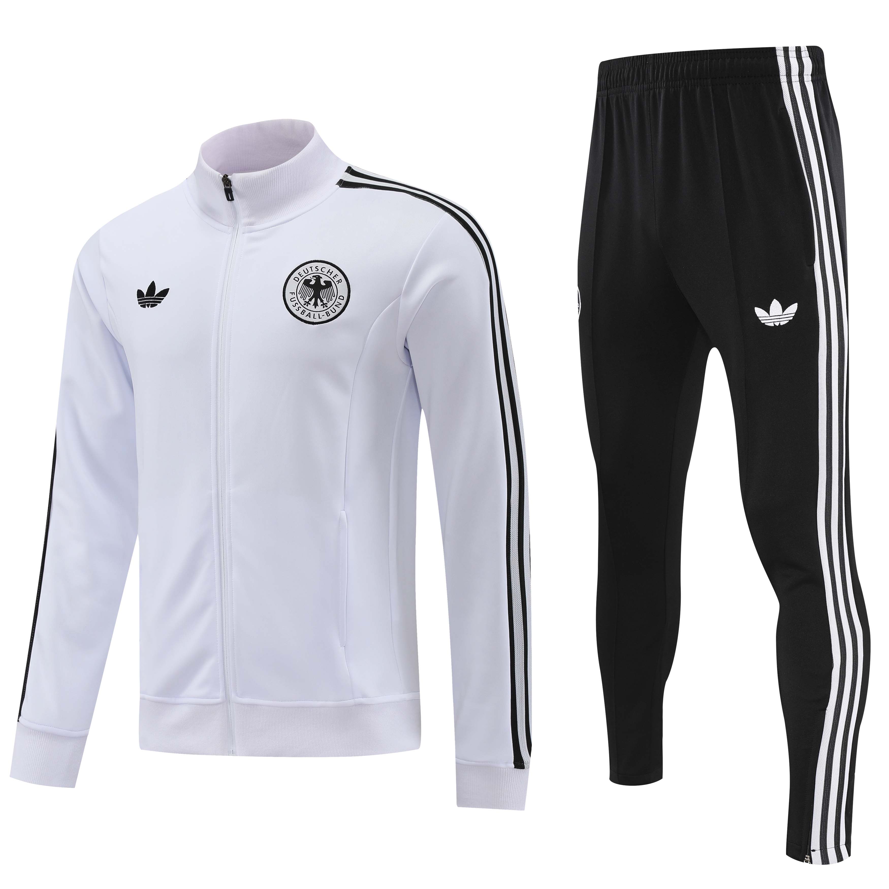 Germany 2024 Jacket Training Tracksuit - white - UnitedFutballJersey