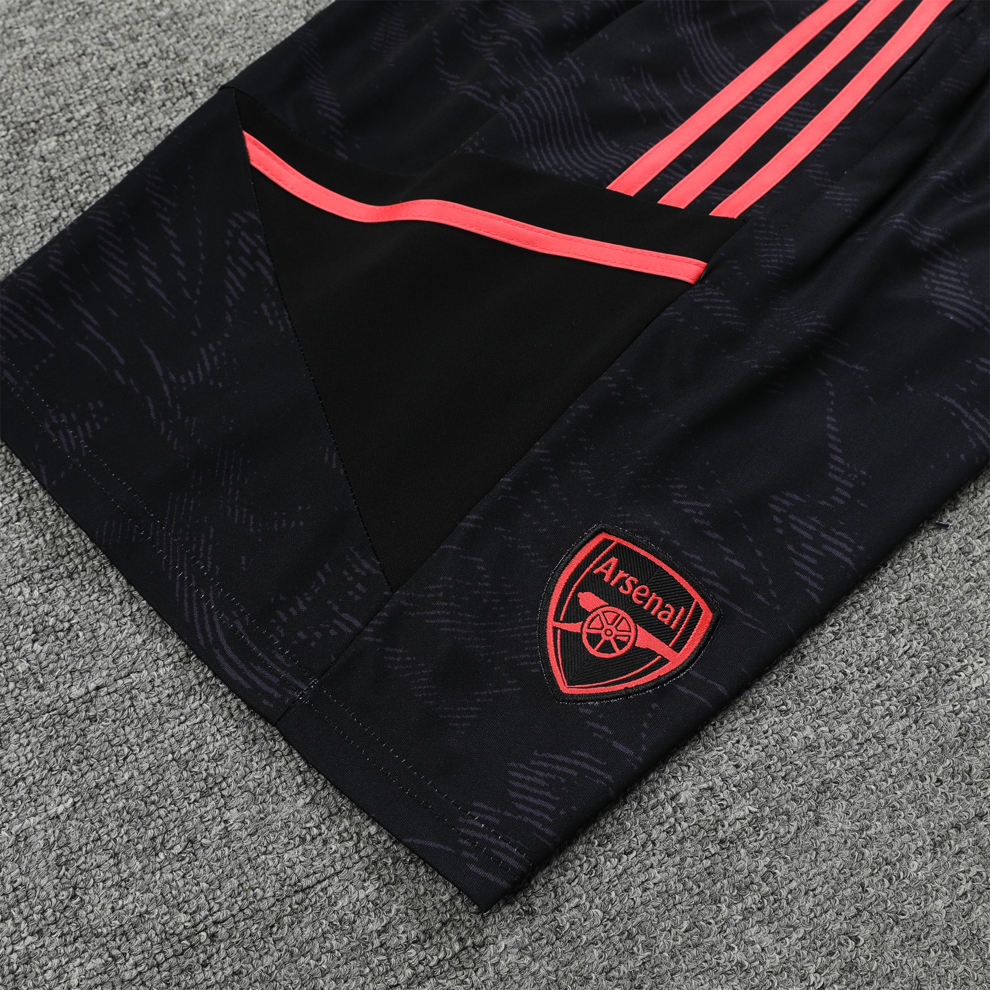 Arsenal 23-24 Short-Sleeve Training Set - Blue & Orange - UnitedFutballJersey