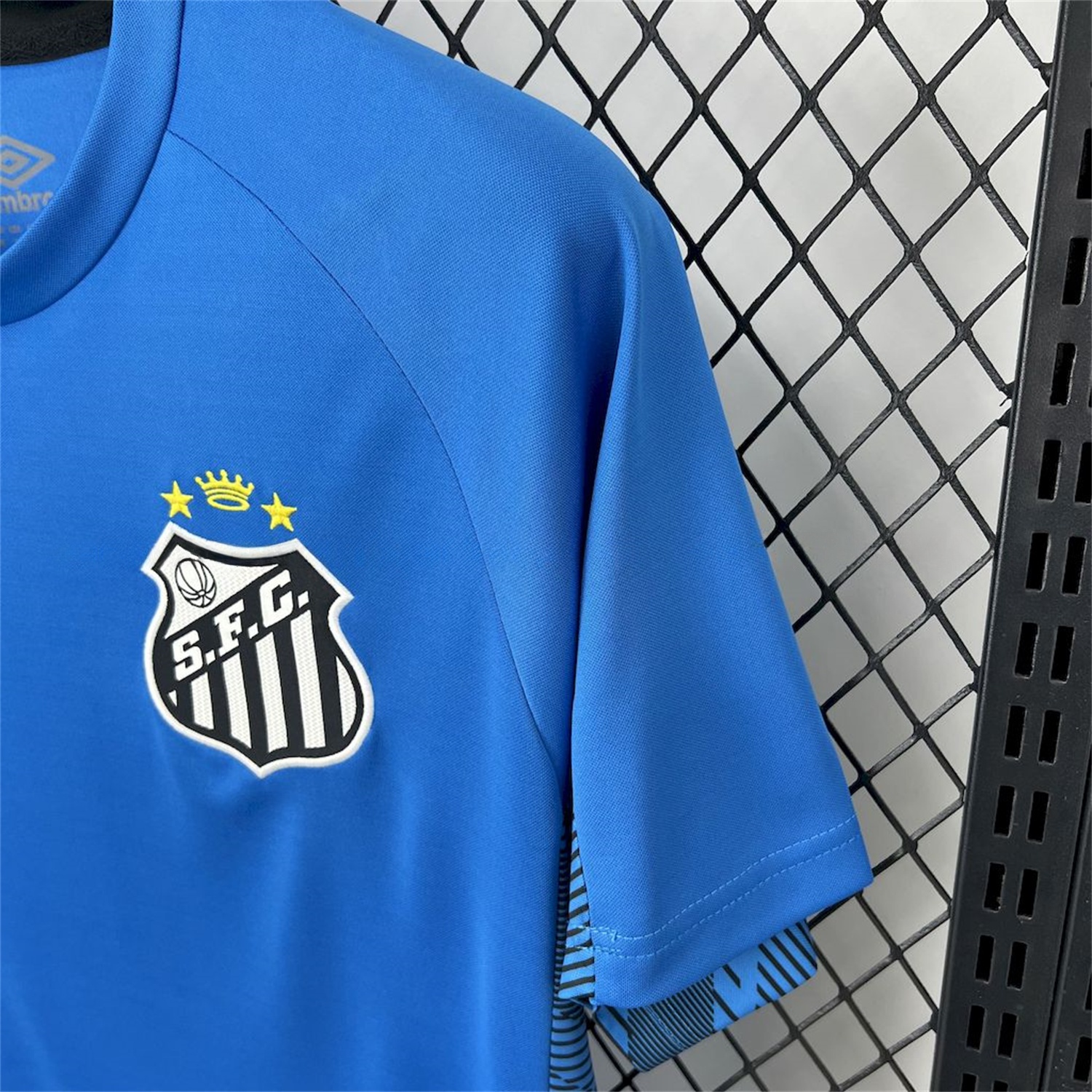 Santos 25-26 Blue Goalkeeper Unsponsored Jersey - Fans Version - UnitedFutballJersey