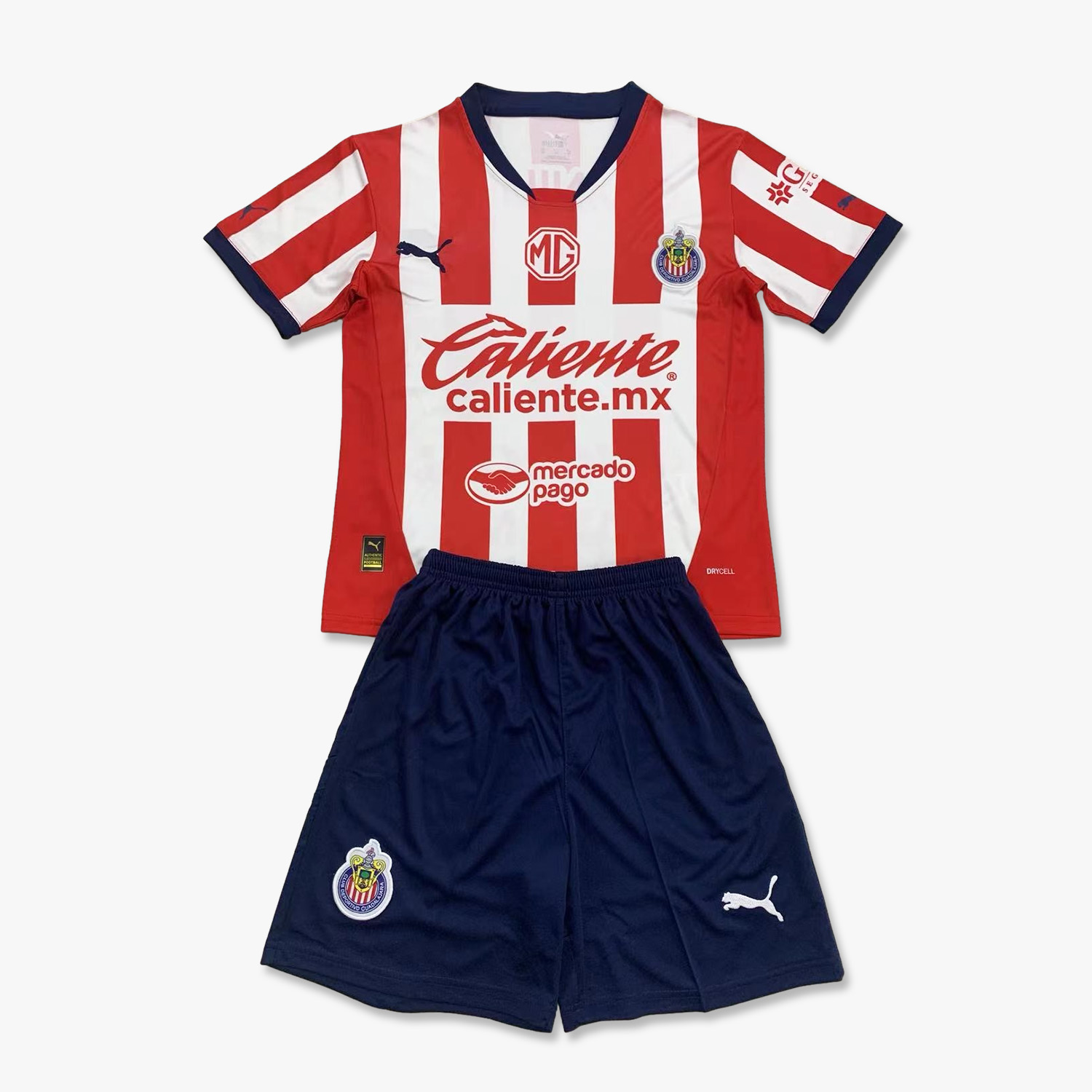 Chivas de Guadalajara 24-25 Home Stadium Kids Kit - UnitedFutballJersey