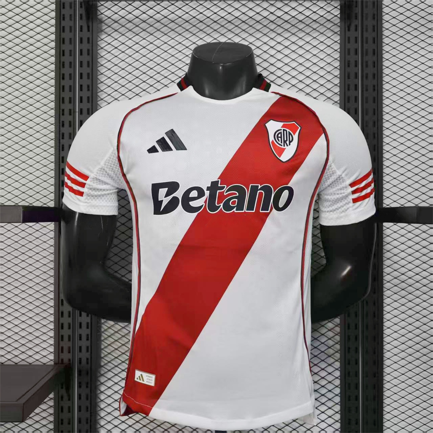 River Plate 25-26 Home Jersey with New Sponsors - Player Version - UnitedFutballJersey