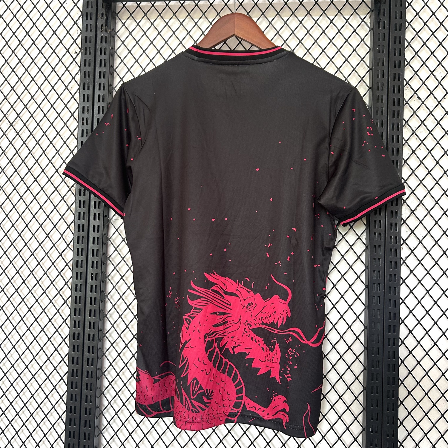 Japan 25-26 Red Ghost Face Mask Black Special Jersey - Fans Version - UnitedFutballJersey
