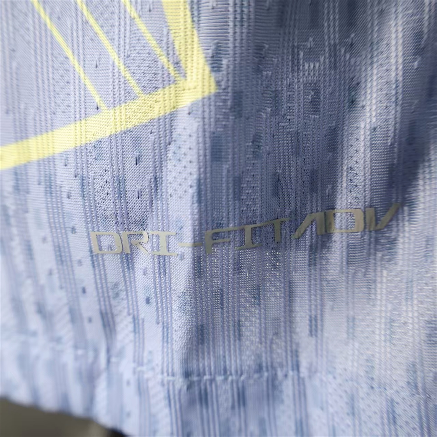Barcelona 25-26 T90 Blue and White Gradient and Yellow Lines Special Jersey - Player Version - UnitedFutballJersey
