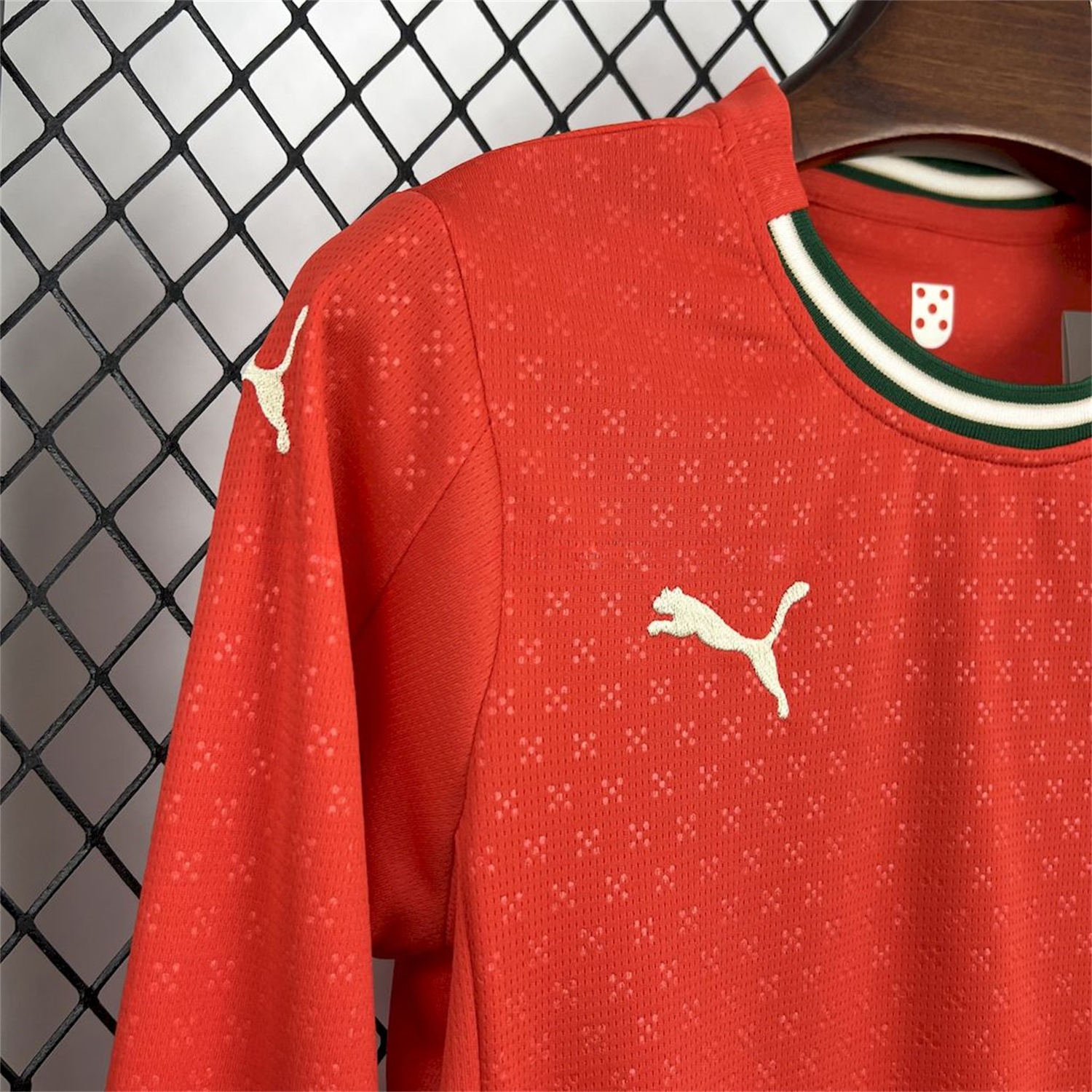 Portugal 2025-26 Home Long Sleeves Kids Kit - UnitedFutballJersey