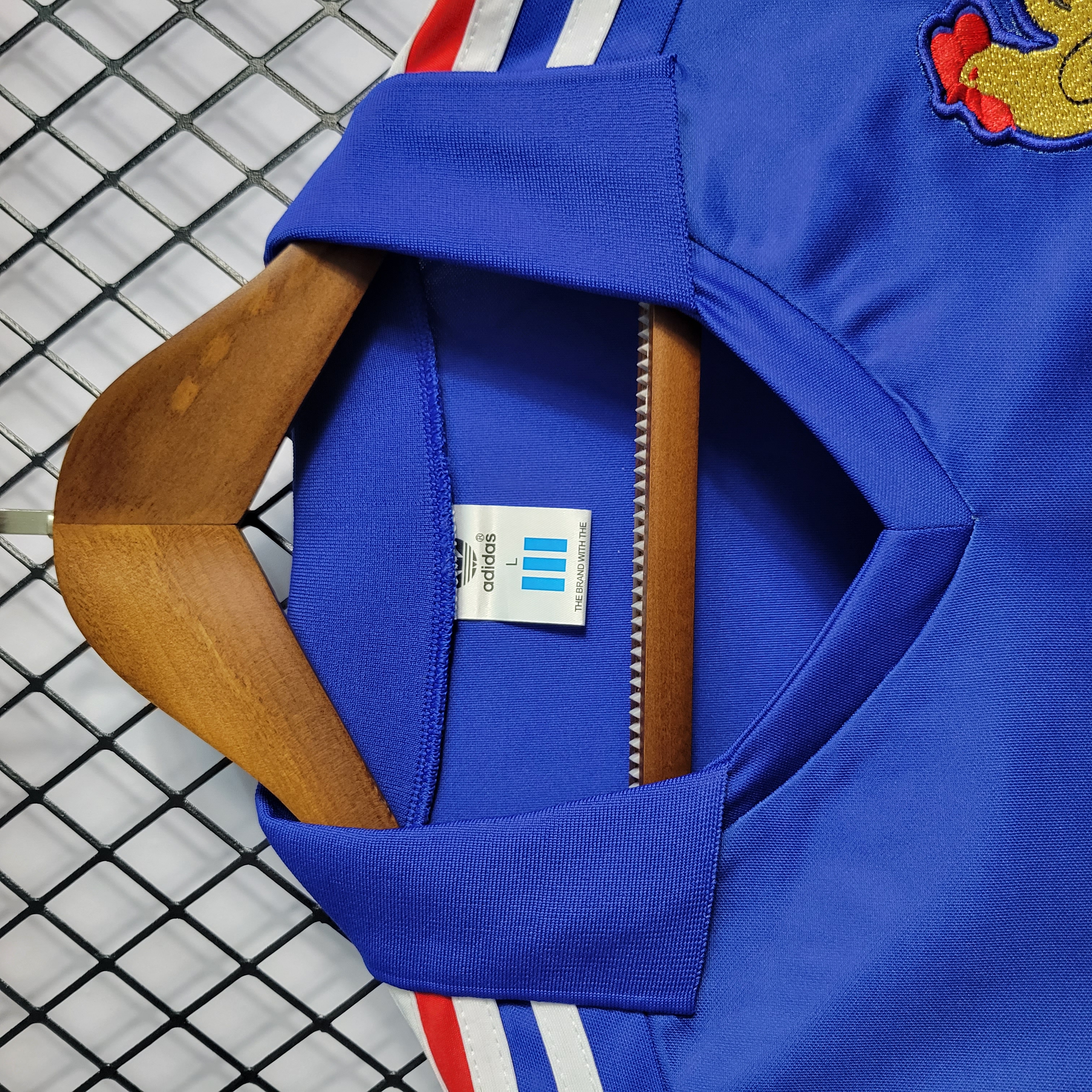 Retro France 1984 Home Stadium Jersey - UnitedFutballJersey