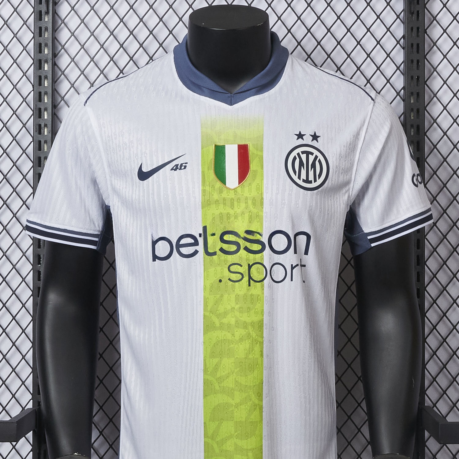 Inter Milan 24-25 Valentino Rossi Special Edition Away Jersey - Player Version - UnitedFutballJersey