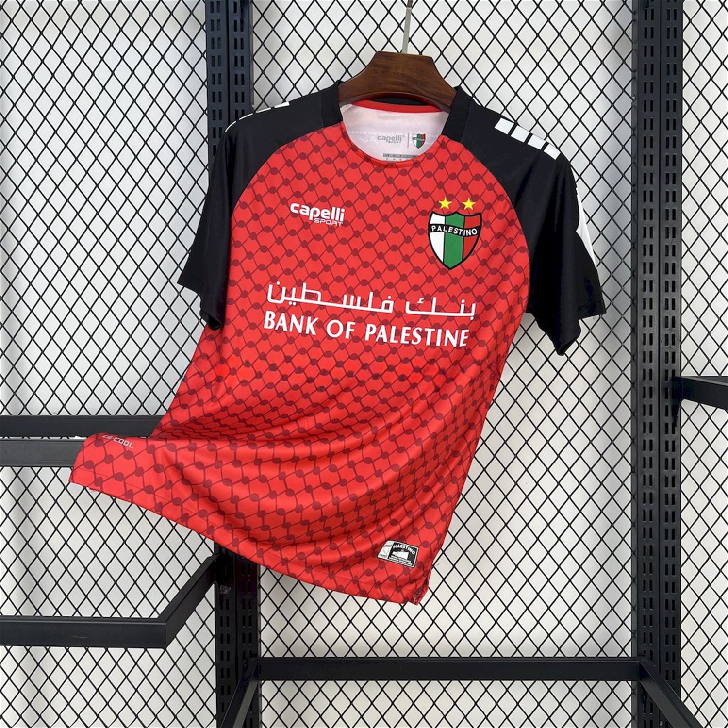 Club Deportivo Palestino 25-26 Red Goalkeeper Jersey - Fans Version - UnitedFutballJersey