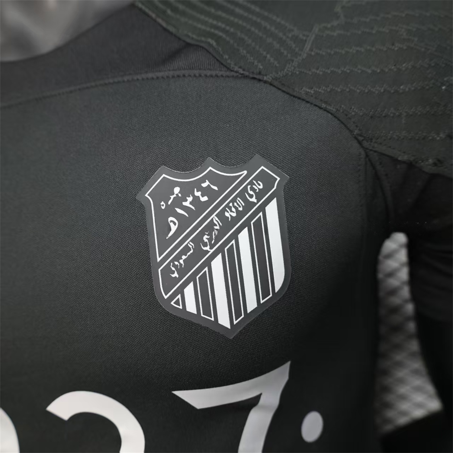 Al Ittihad Jeddah United 25-26 Silver 1927 Anniversary Black Jersey - Player Version - UnitedFutballJersey