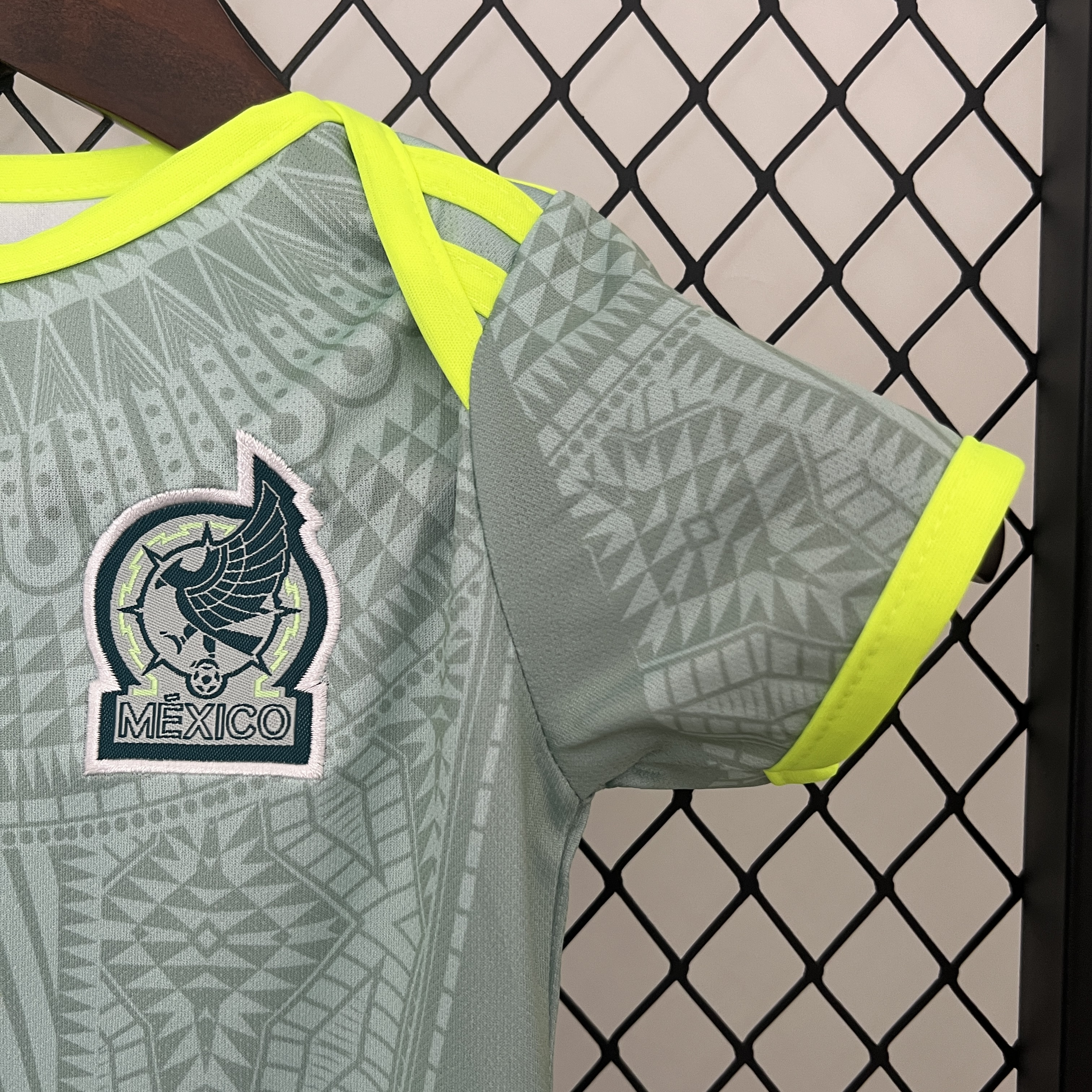 Mexico 24-25 Away Baby Crawling Suit - UnitedFutballJersey