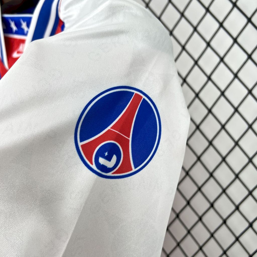 Retro Paris Saint-Germain PSG 1994-95 Away Unsponsored Jersey - UnitedFutballJersey