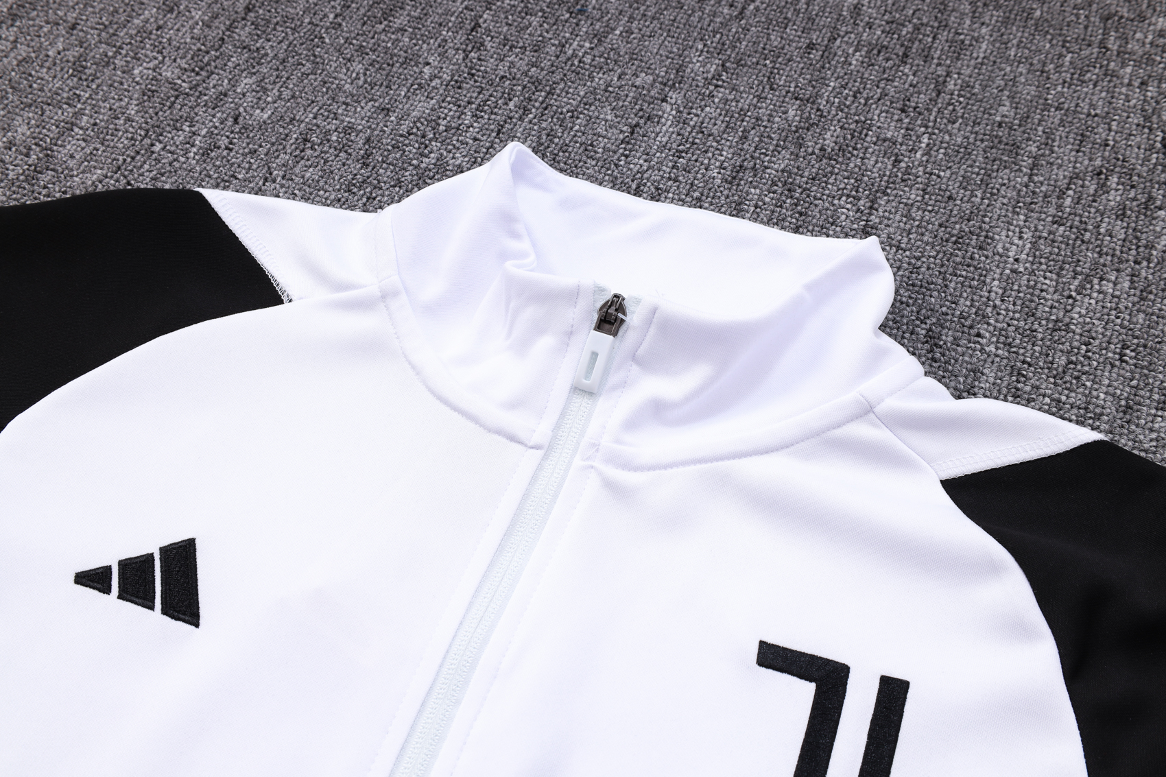 Juventus 23-24 Jacket Training Tracksuit -White - UnitedFutballJersey