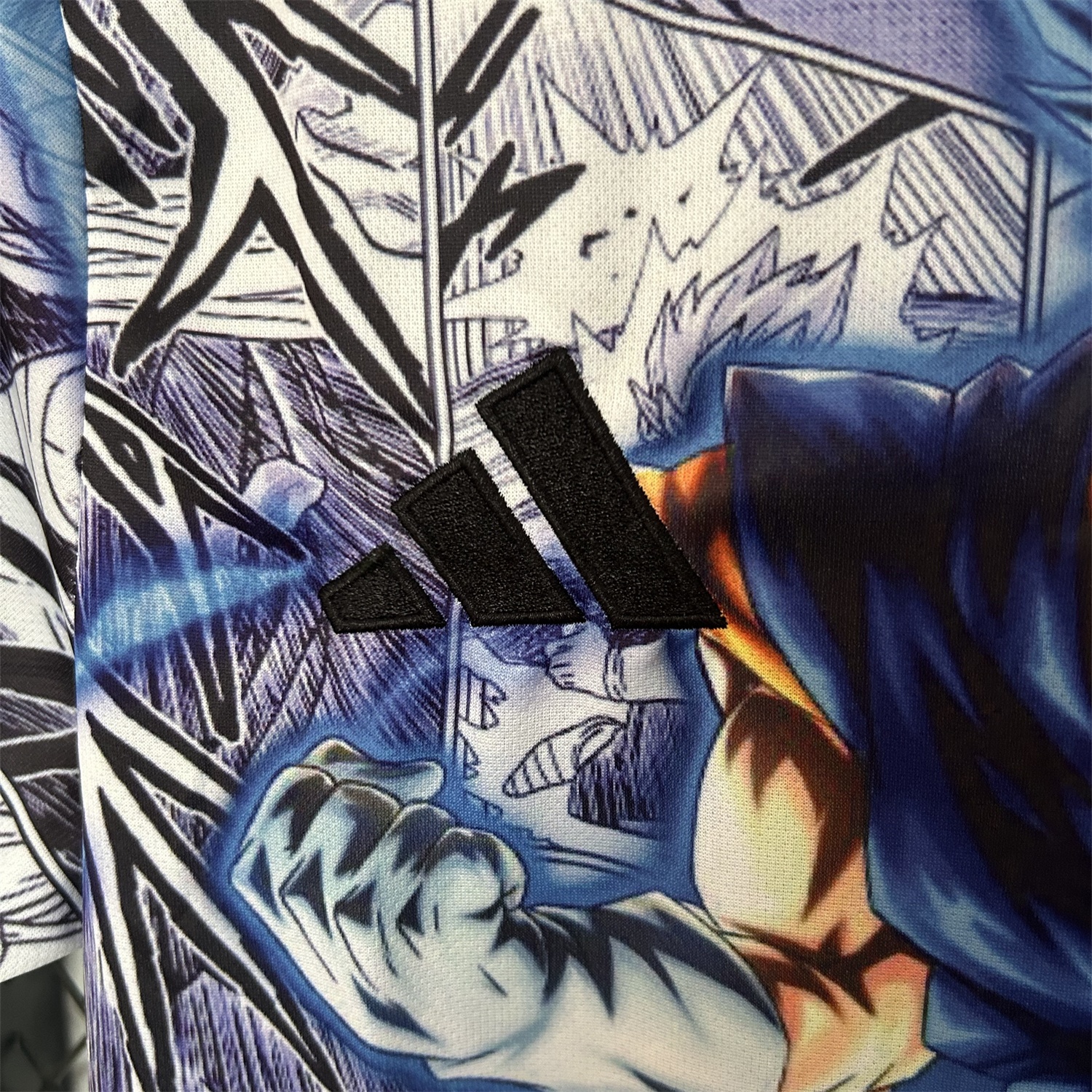 Japan 25-26 Blue Goku Black & White Background Special Jersey - Fans Version - UnitedFutballJersey