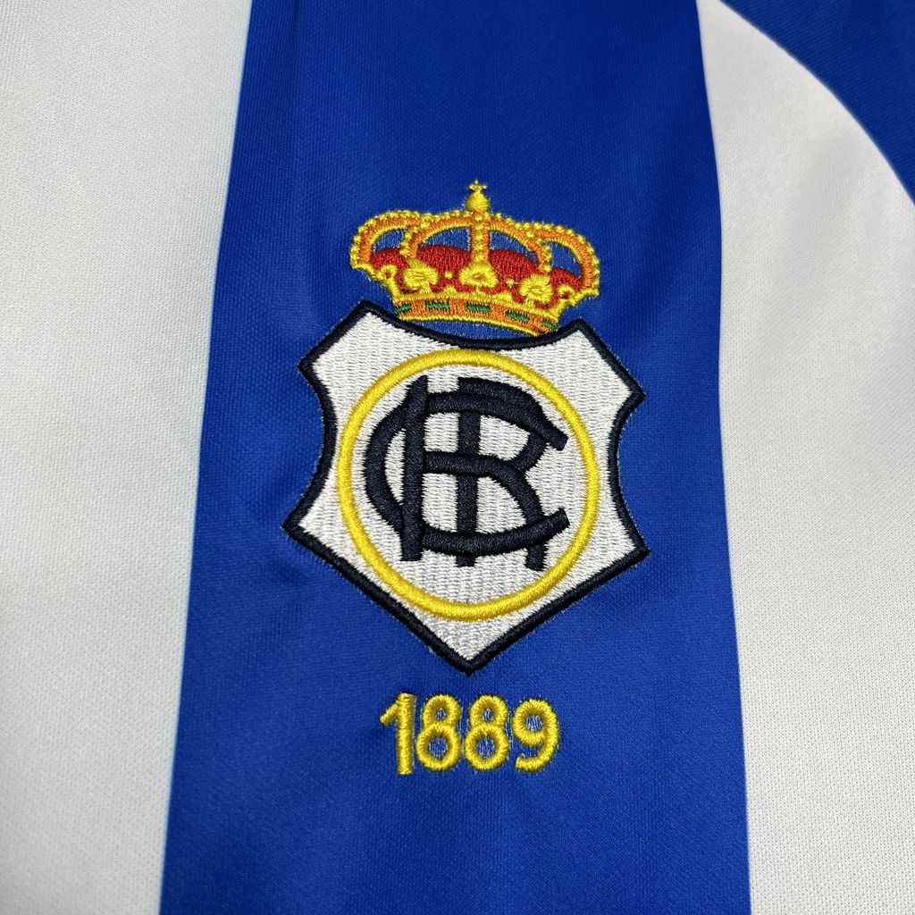 Real Club Recreativo de Huelva 24-25 Home Stadium Jersey - Fans Version - UnitedFutballJersey