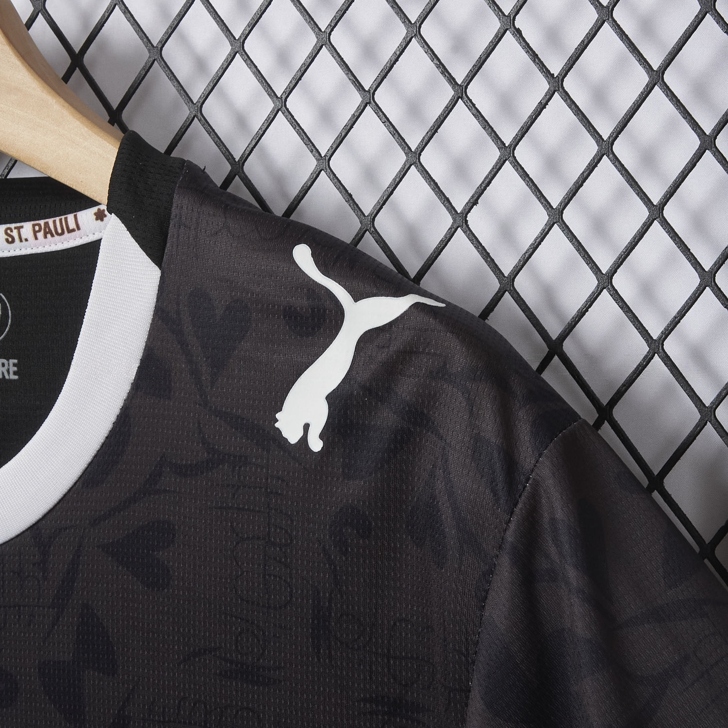St. Pauli 25-26 Third Black Jersey - Fans Version - UnitedFutballJersey
