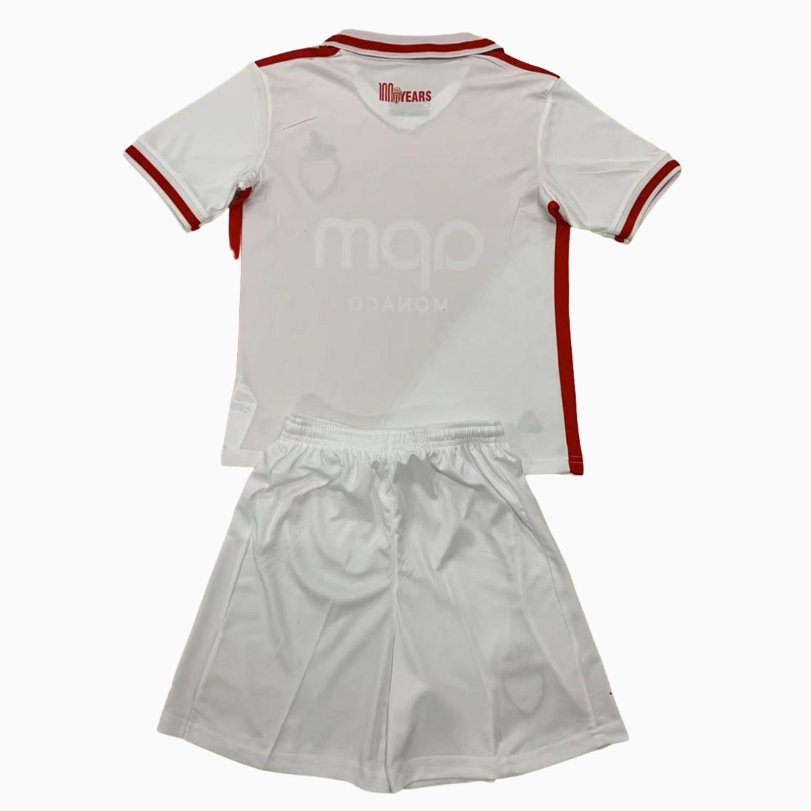 AS Monaco 24-25 Home Men's Adult Jersey Set - Fans Version - UnitedFutballJersey