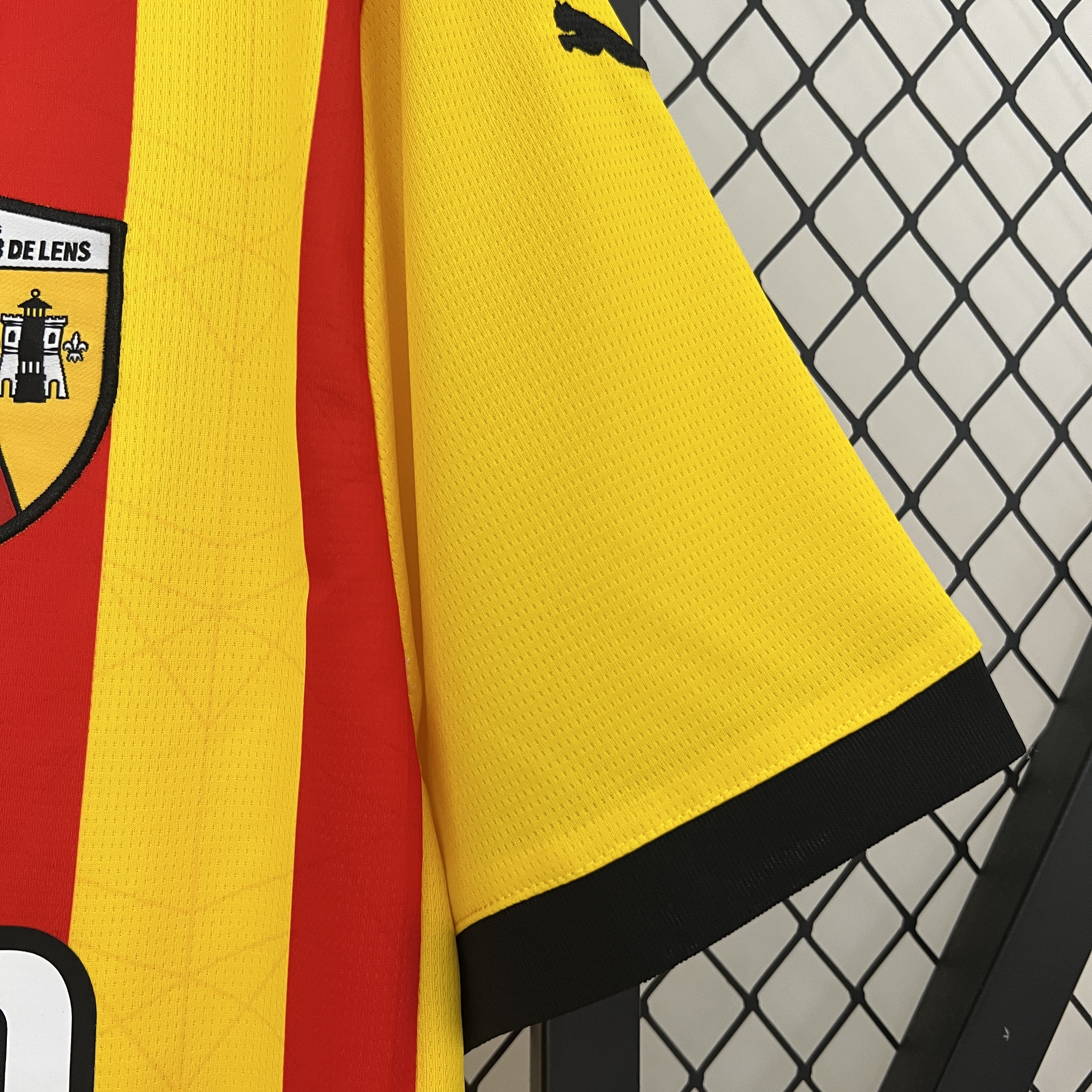 RC Lens 24-25 Home Stadium Jersey - Fans Version - UnitedFutballJersey