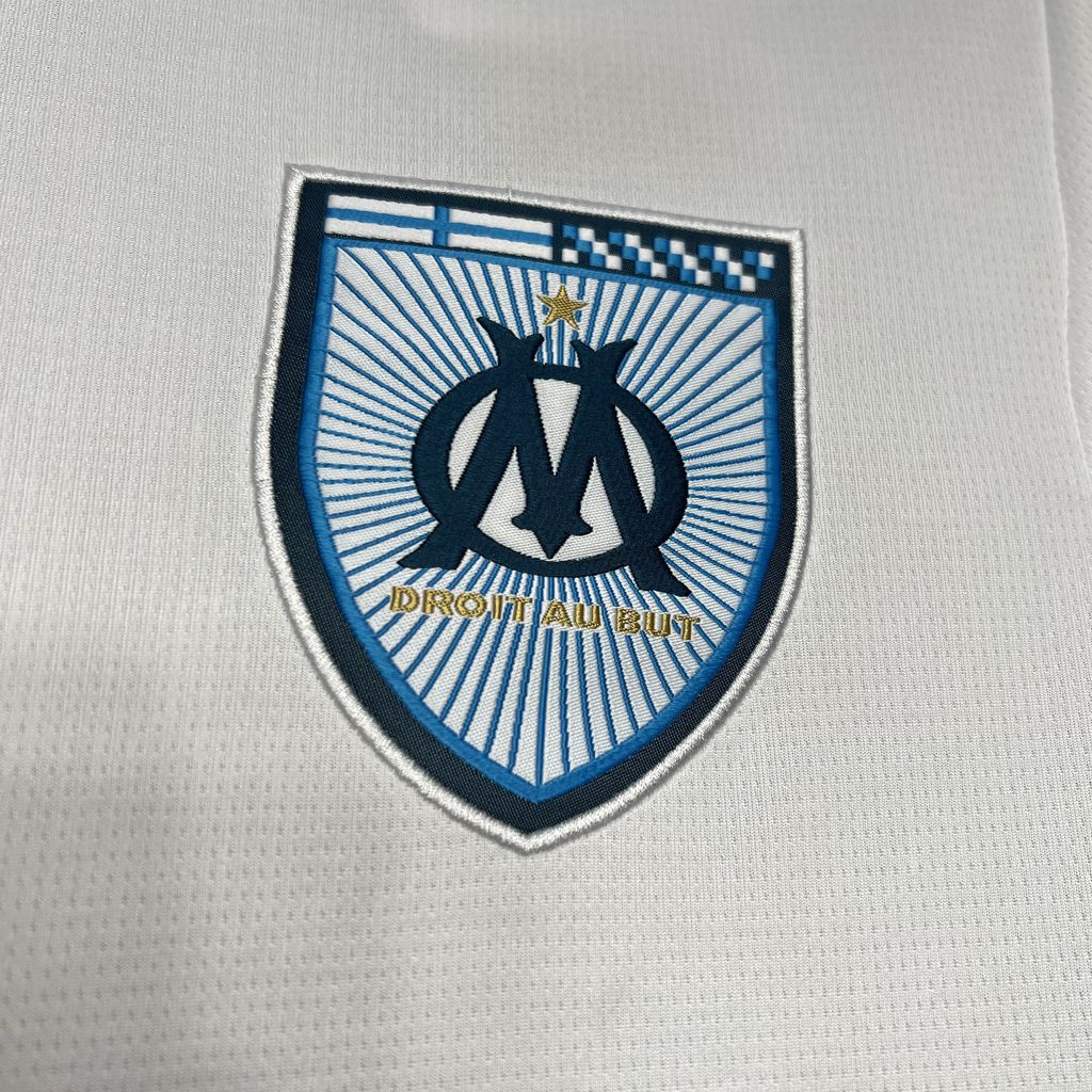 Marseille 24-25 Home Stadium Jersey - Fans Version - UnitedFutballJersey