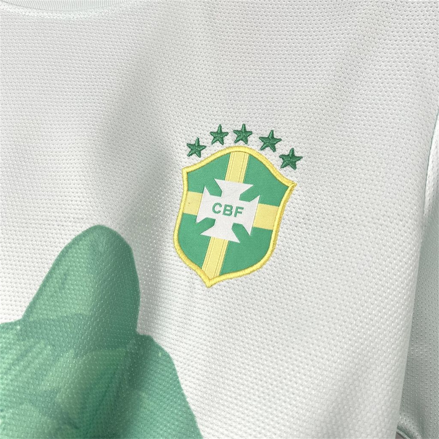 Brazil 25-26 Light Green Jesus Statue Special Jersey - Fans Version - UnitedFutballJersey