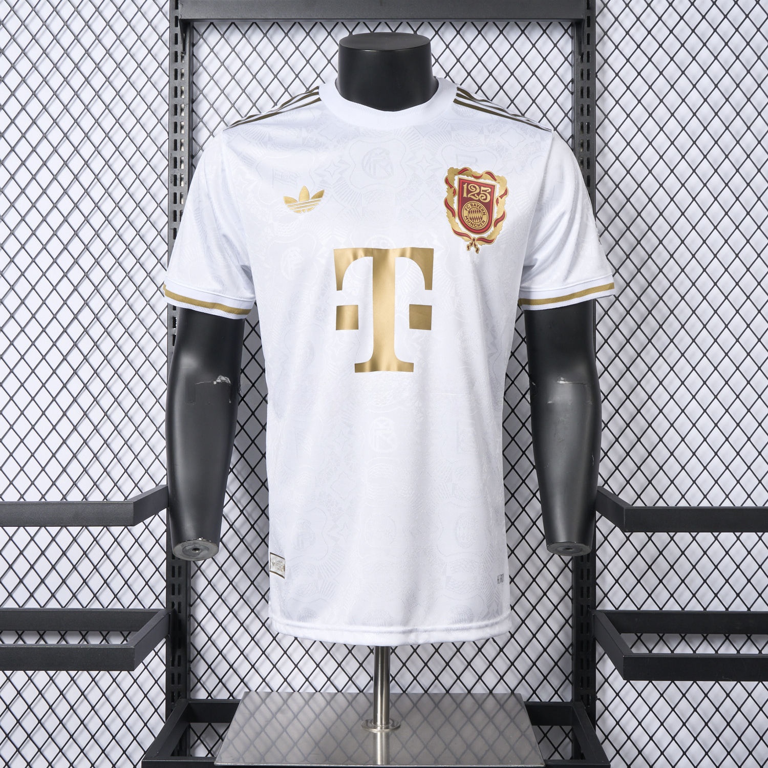 Bayern Munich 2025 White 125th Anniversary Jersey - Player Version - UnitedFutballJersey