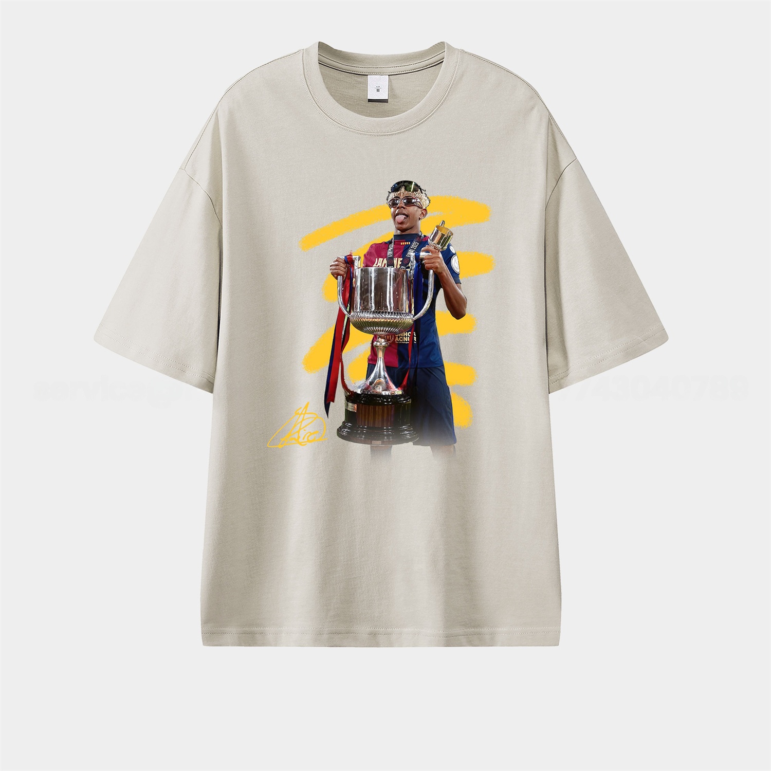 B.A.R.S.A Yamal Copa Del Rey Unisex Pure Cotton T-shirt - UnitedFutballJersey