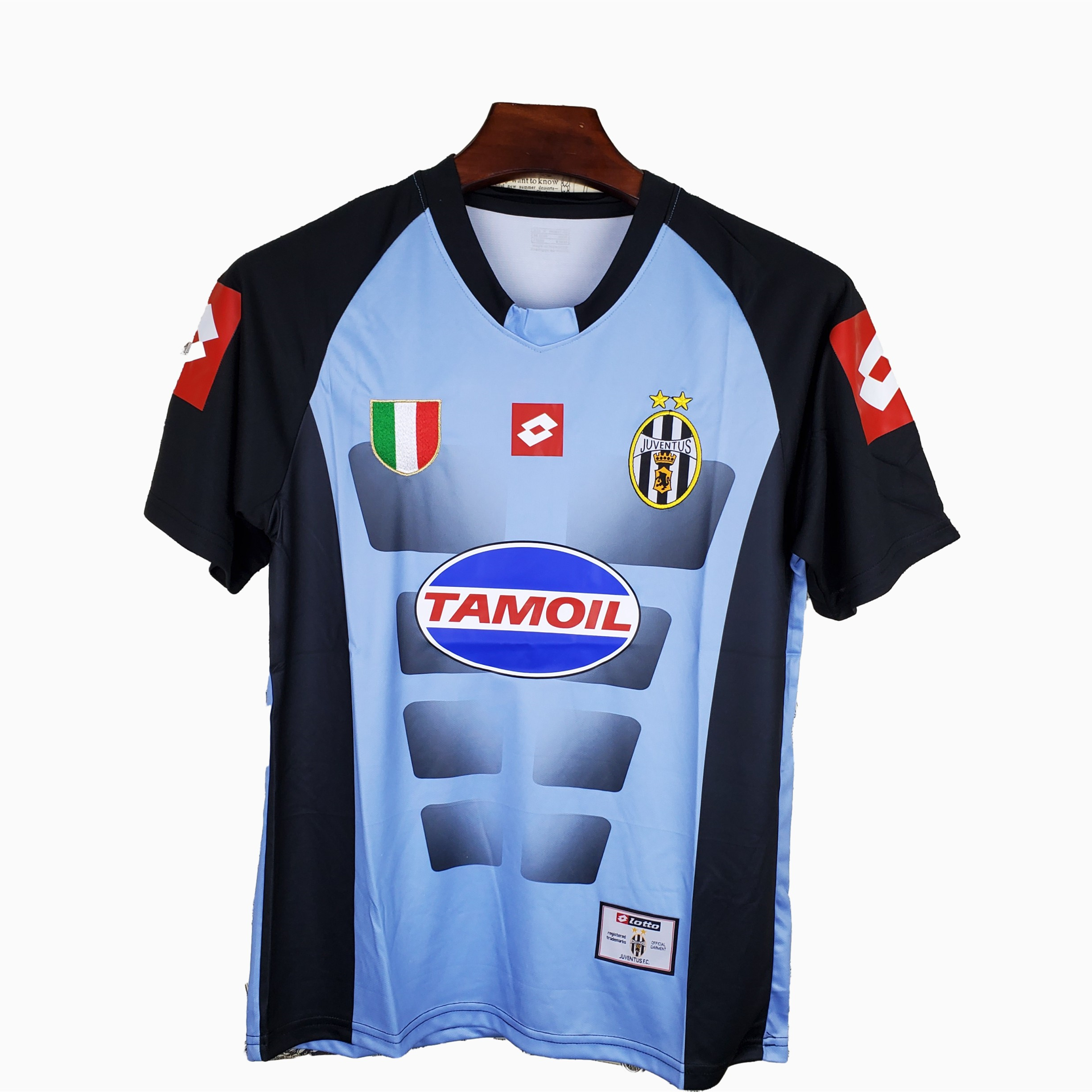 Retro Juventus 2002-03 Blue Goalkeeper Jersey - UnitedFutballJersey
