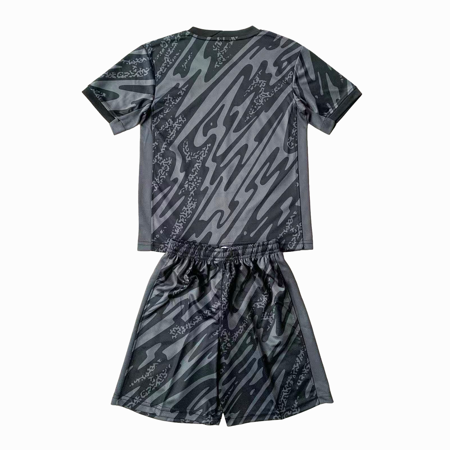 France 2024 Goalkeeper Kids Kit - Black - UnitedFutballJersey