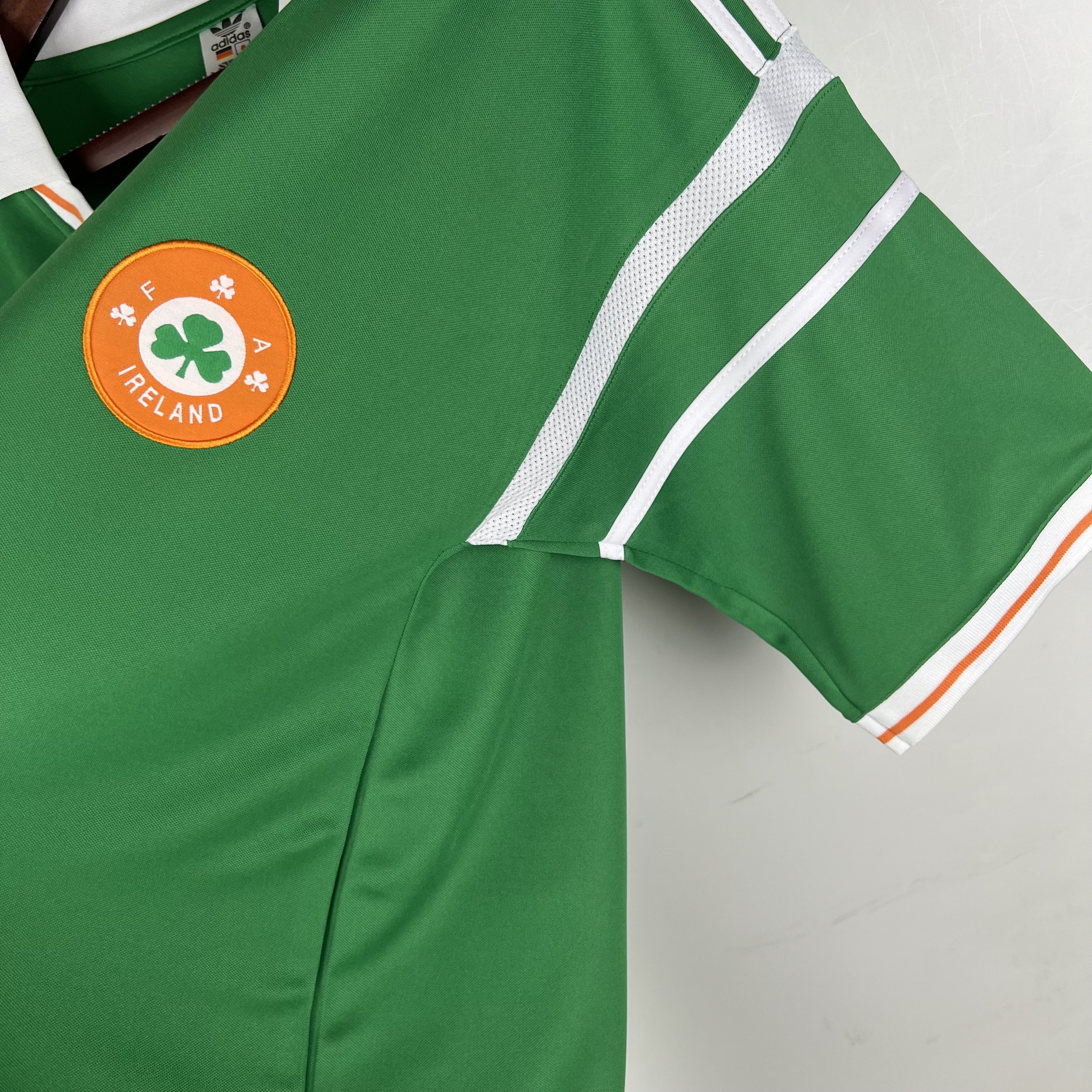 Retro Ireland 1998 Home Stadium Jersey - UnitedFutballJersey