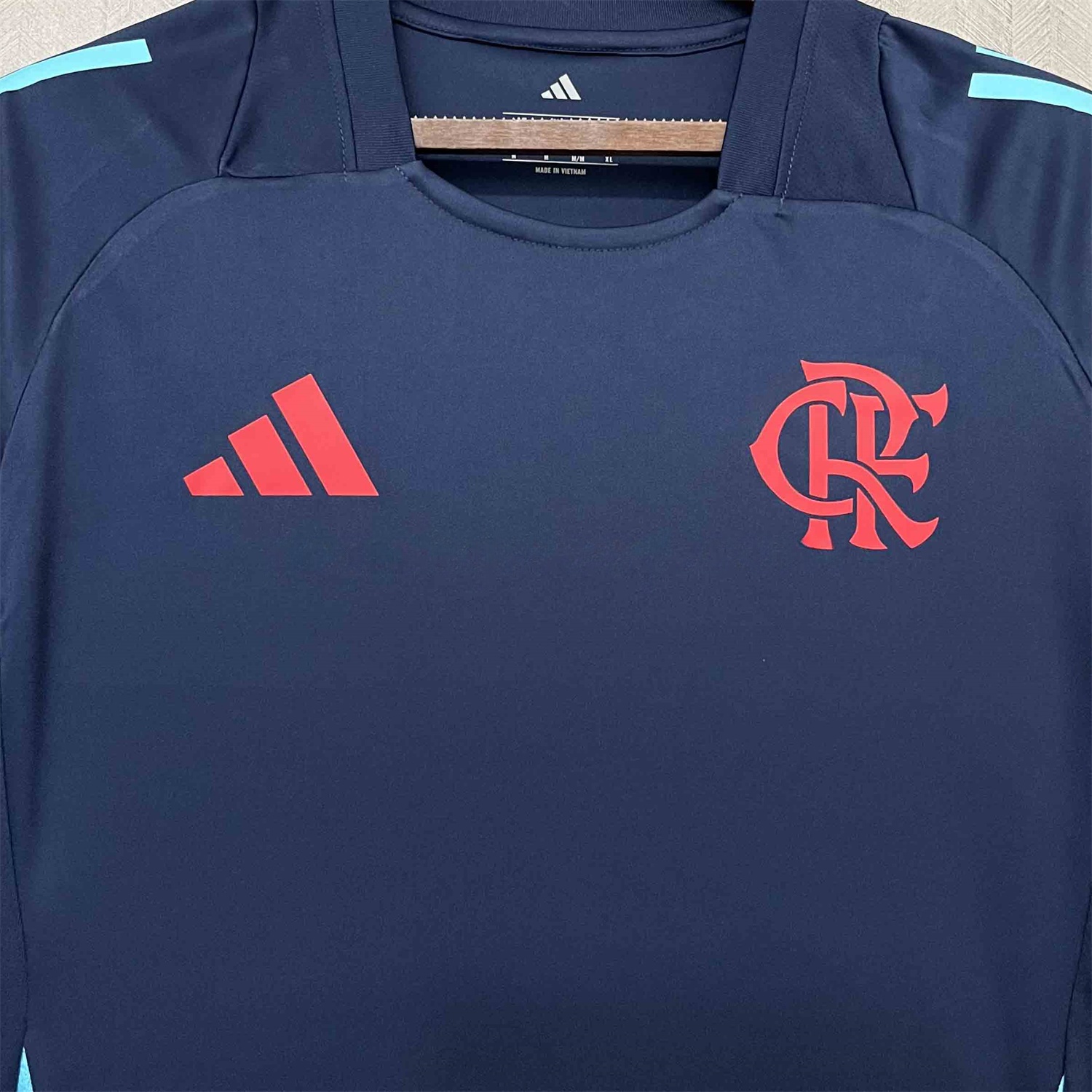Flamengo 25-26 Deep Blue Training Jersey - Fans Version - UnitedFutballJersey