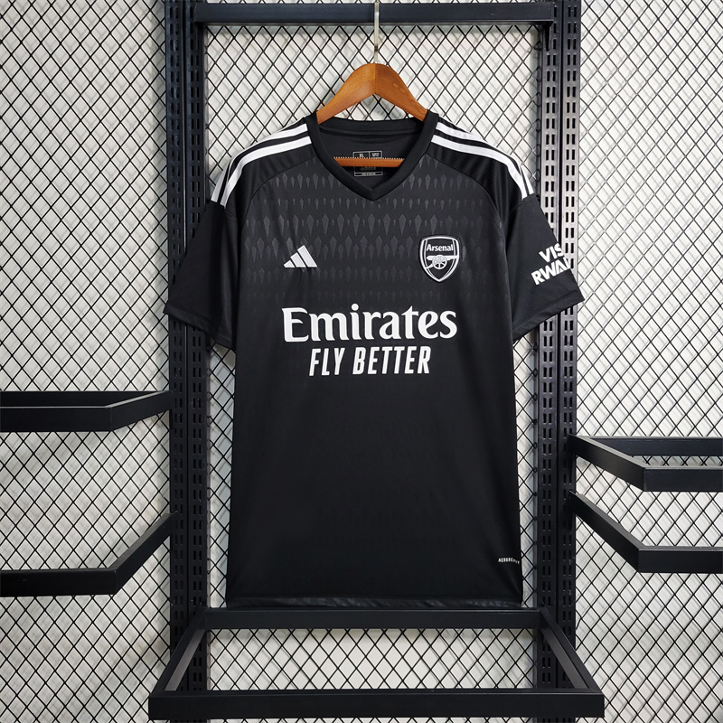 Arsenal 23/24 Black Jersey - Fans Version - UnitedFutballJersey