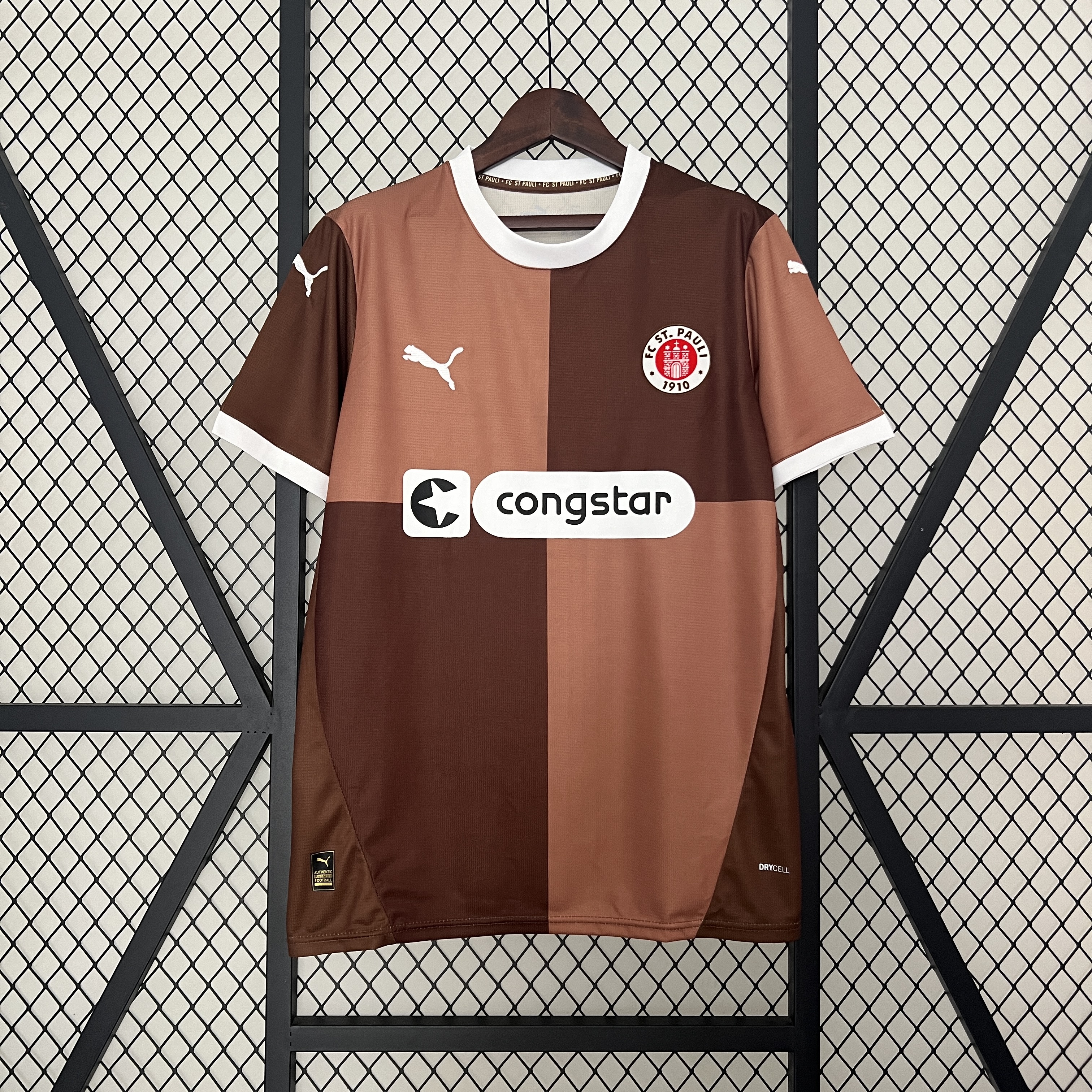 St. Pauli 24-25 Home Stadium Jersey - Fans Version - UnitedFutballJersey