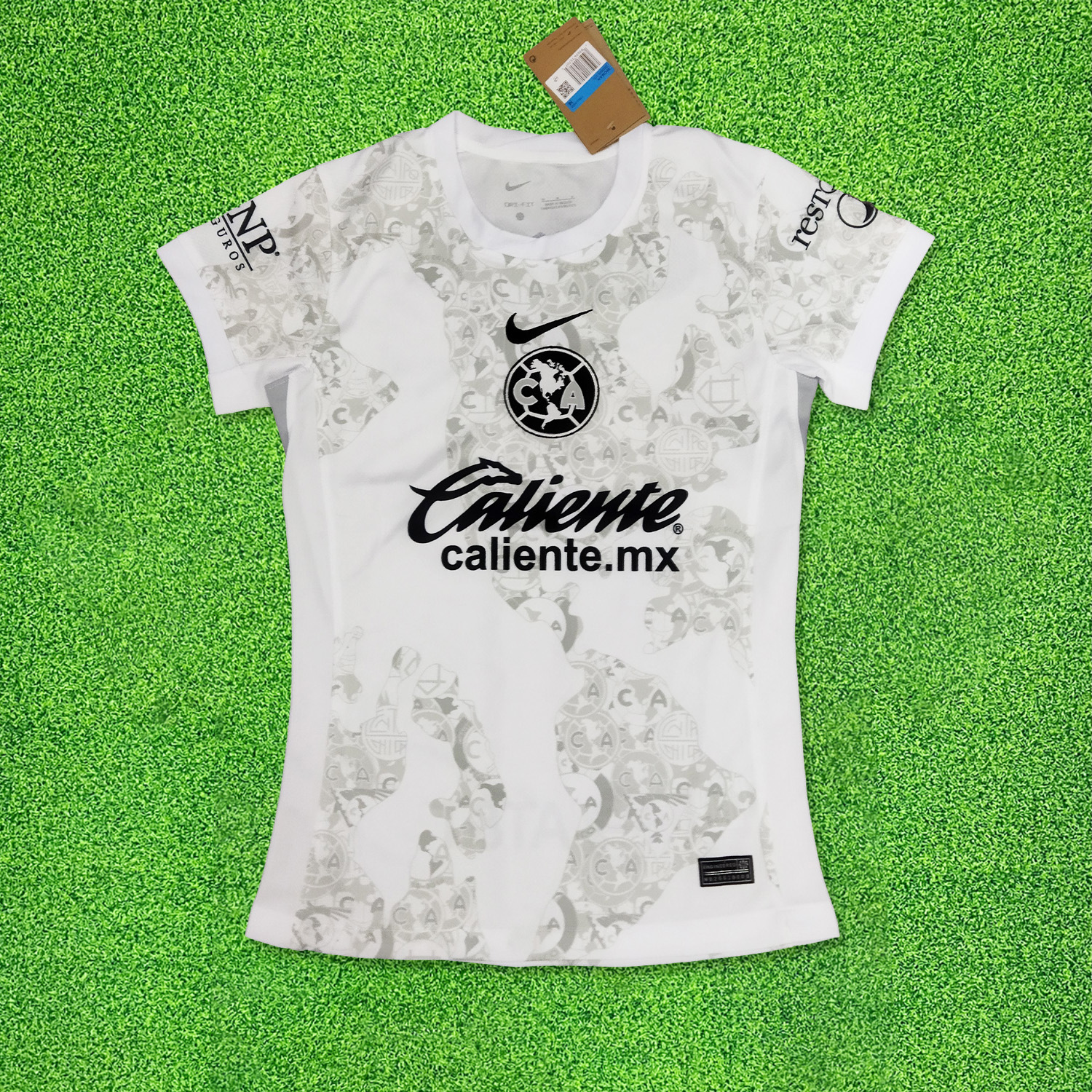 Women's Club América 24-25 White Goalkeeper Jersey - UnitedFutballJersey