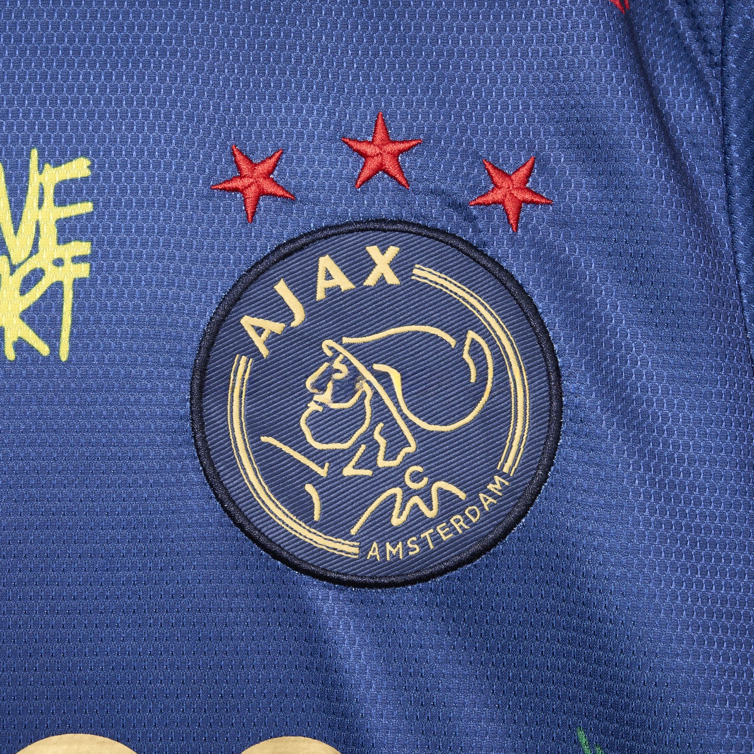 Ajax x B-O-B Marly 2025-26 40th Blue Special Edition Jersey - Fans Version - UnitedFutballJersey