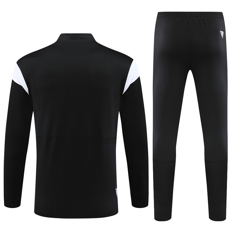 AC Milan 23-24 Long Sleeve Training Set -Black - UnitedFutballJersey